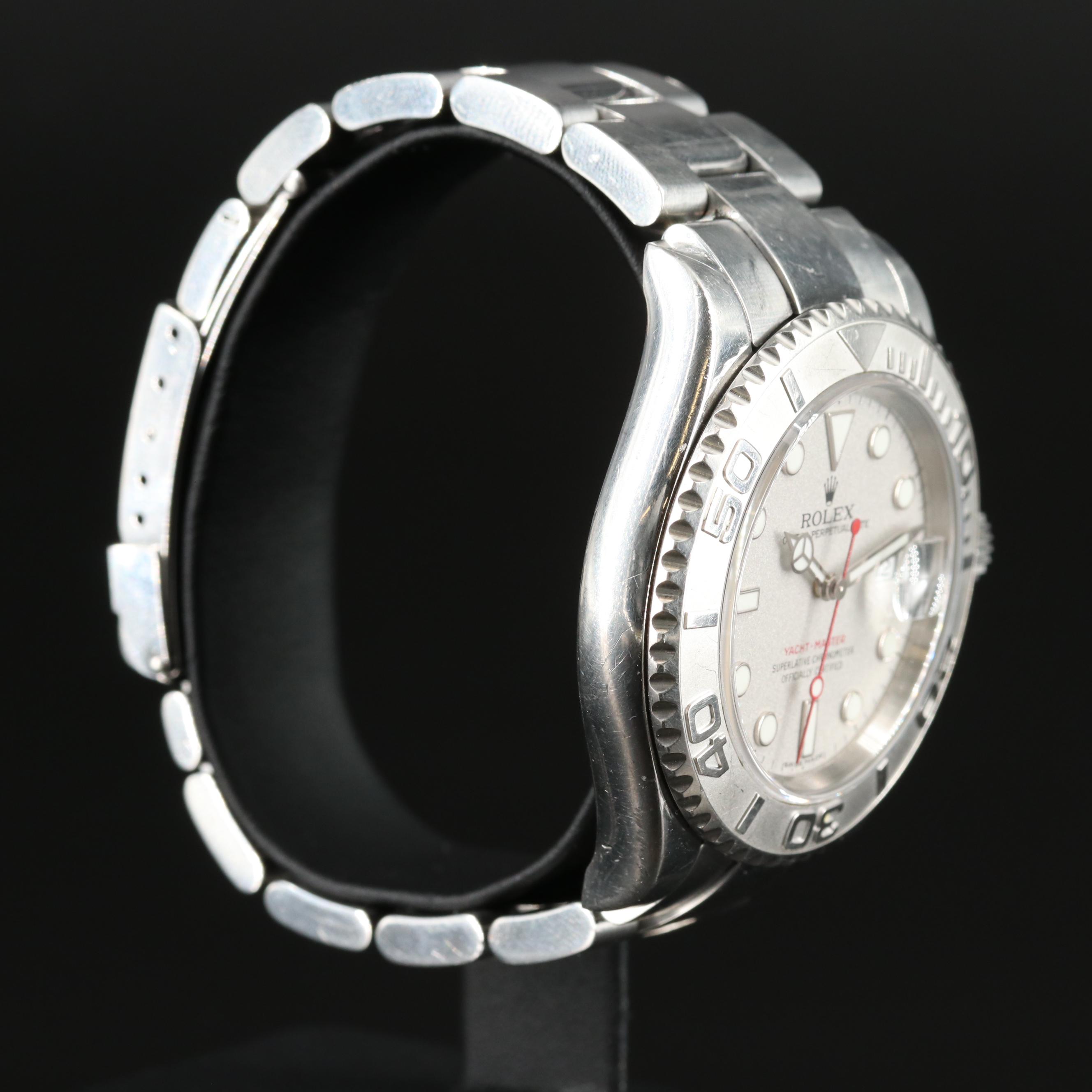 2006 Rolex Yacht-Master 40MM Platinum Automatic Watch