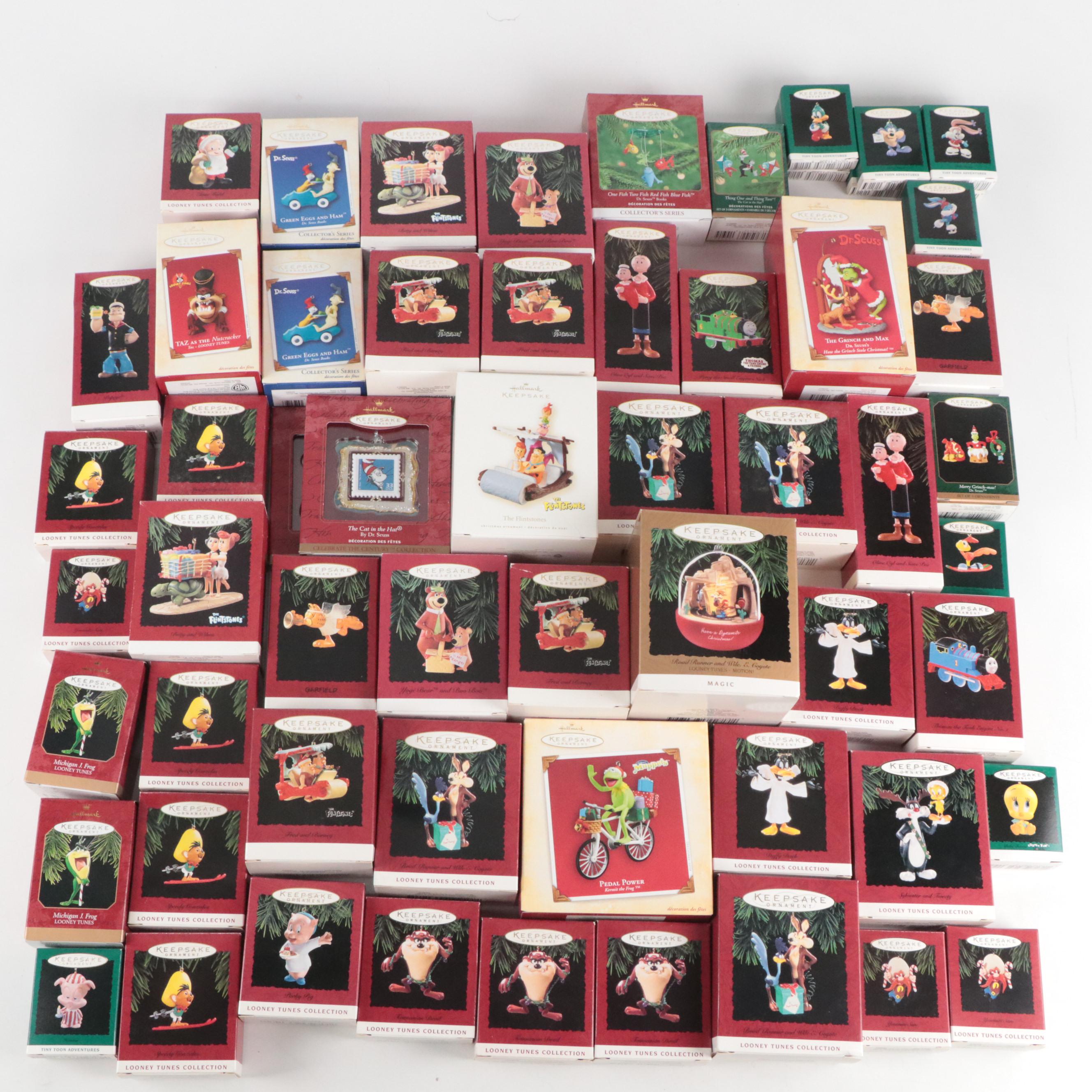 Hallmark Keepsake Looney Tunes, Hanna-Barbera and Other Cartoon Ornaments