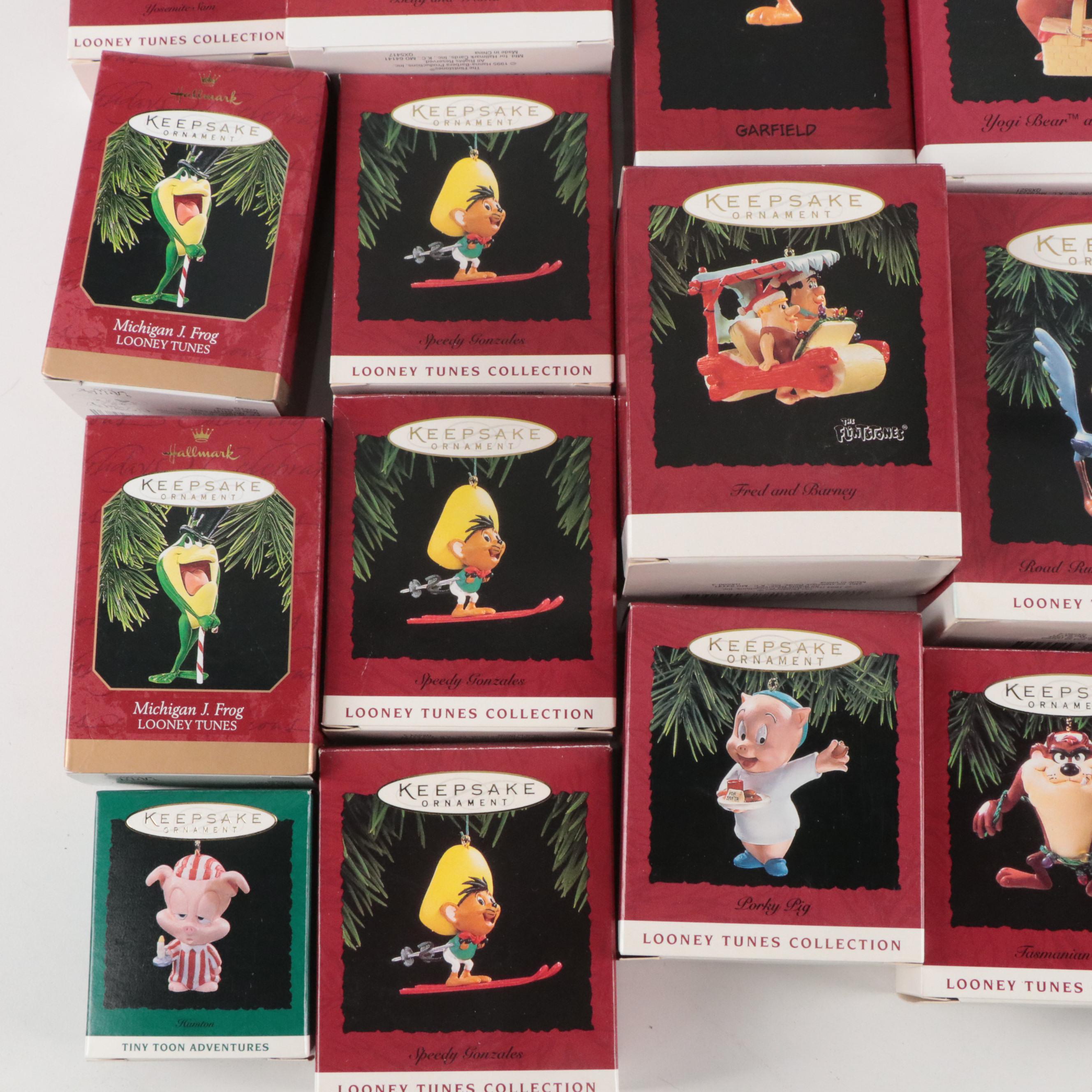 Hallmark Keepsake Looney Tunes, Hanna-Barbera and Other Cartoon Ornaments