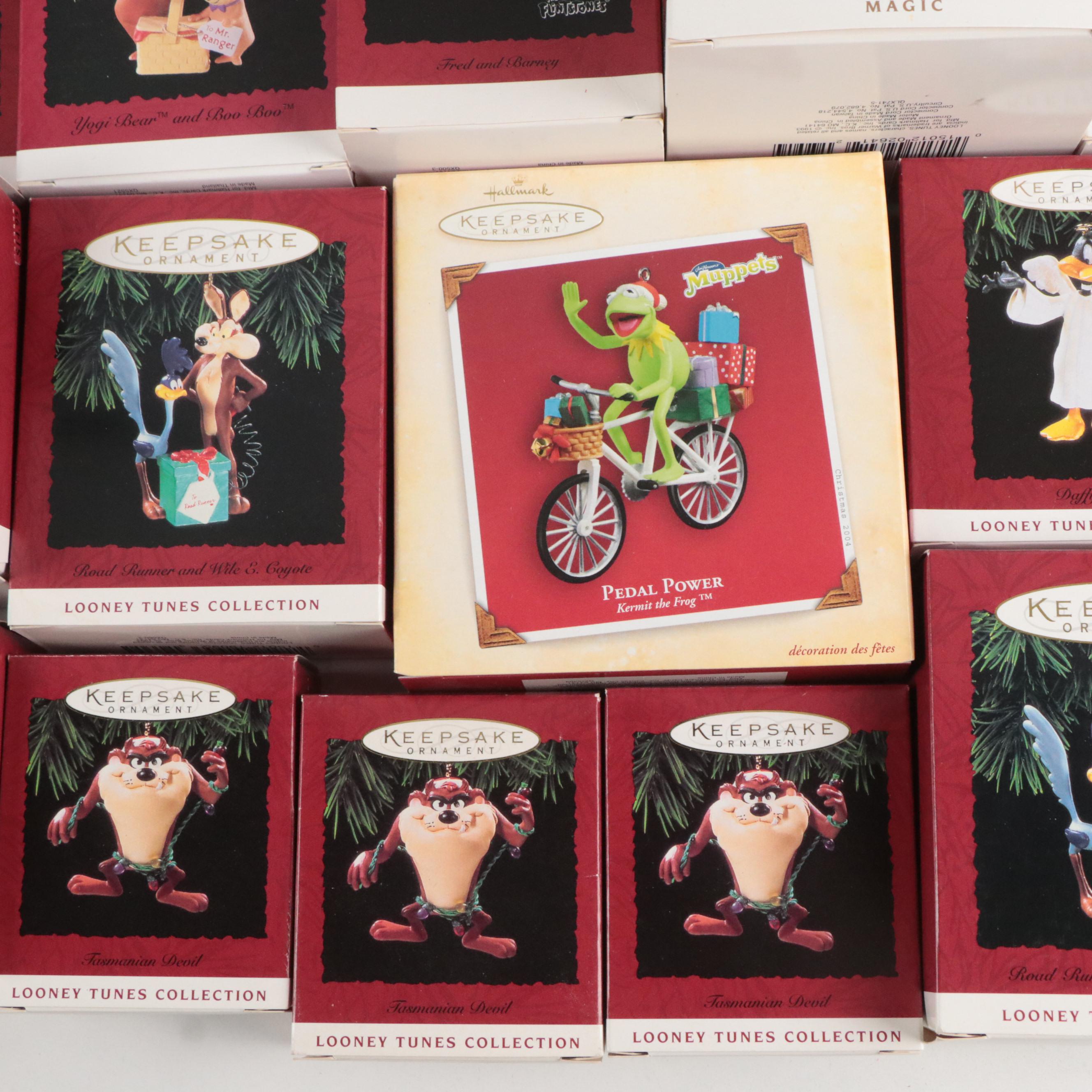 Hallmark Keepsake Looney Tunes, Hanna-Barbera and Other Cartoon Ornaments