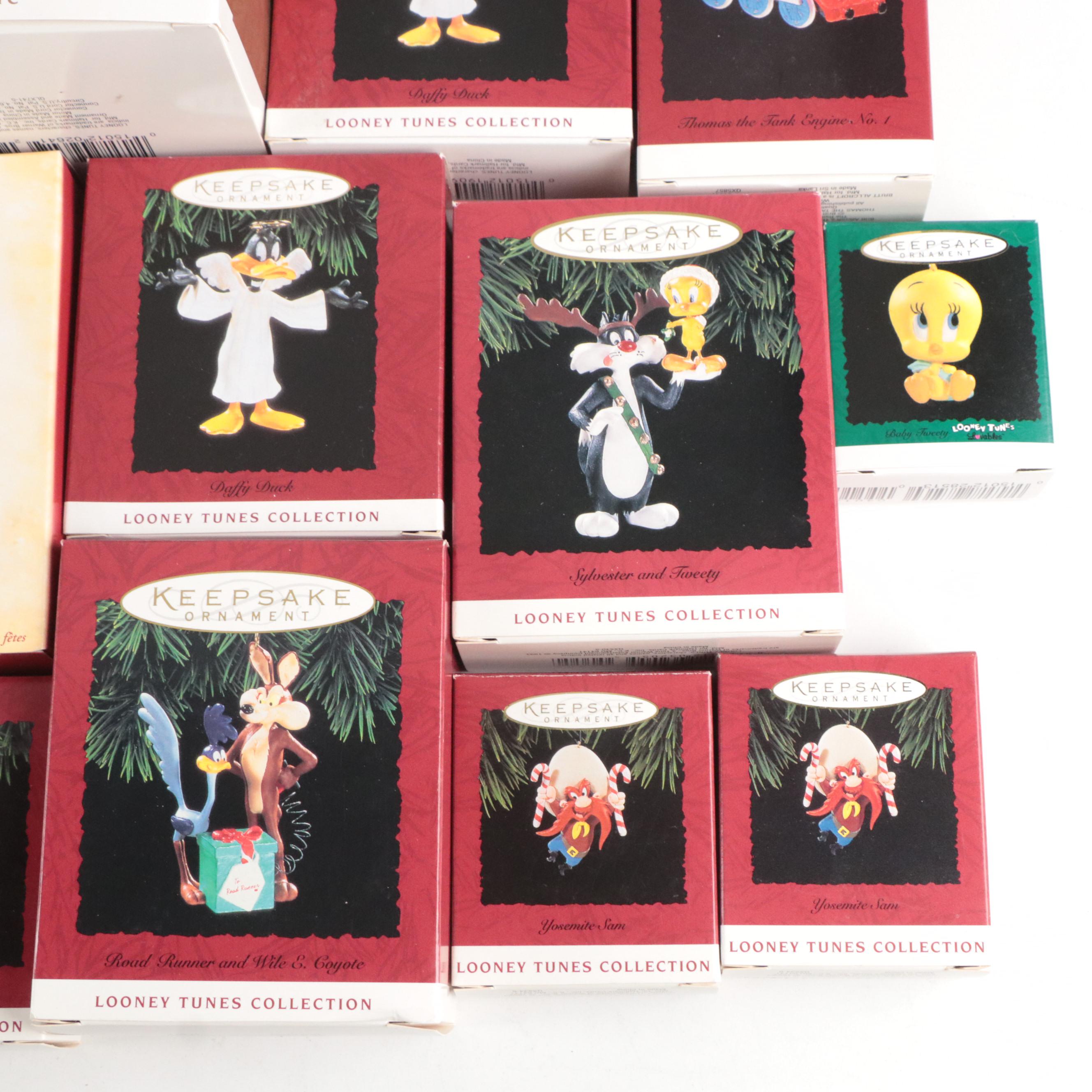 Hallmark Keepsake Looney Tunes, Hanna-Barbera and Other Cartoon Ornaments