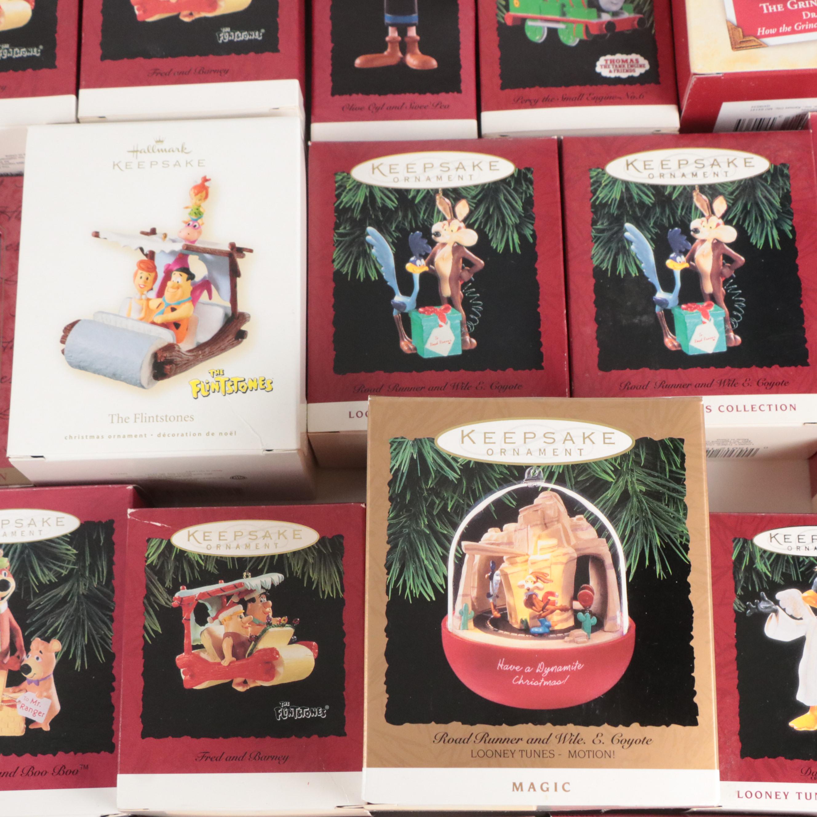 Hallmark Keepsake Looney Tunes, Hanna-Barbera and Other Cartoon Ornaments