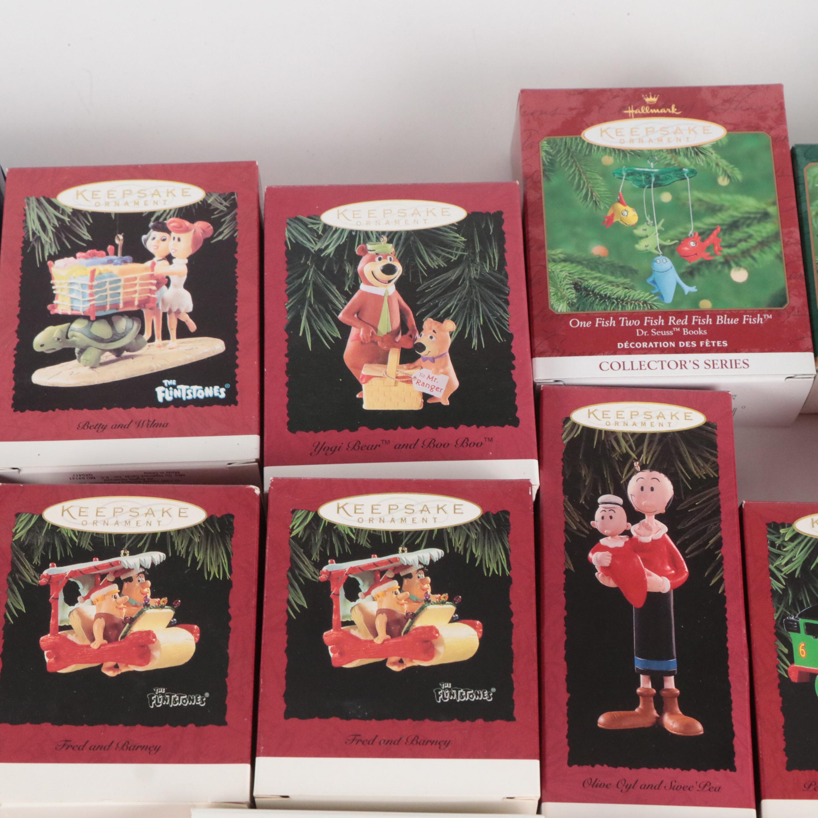 Hallmark Keepsake Looney Tunes, Hanna-Barbera and Other Cartoon Ornaments