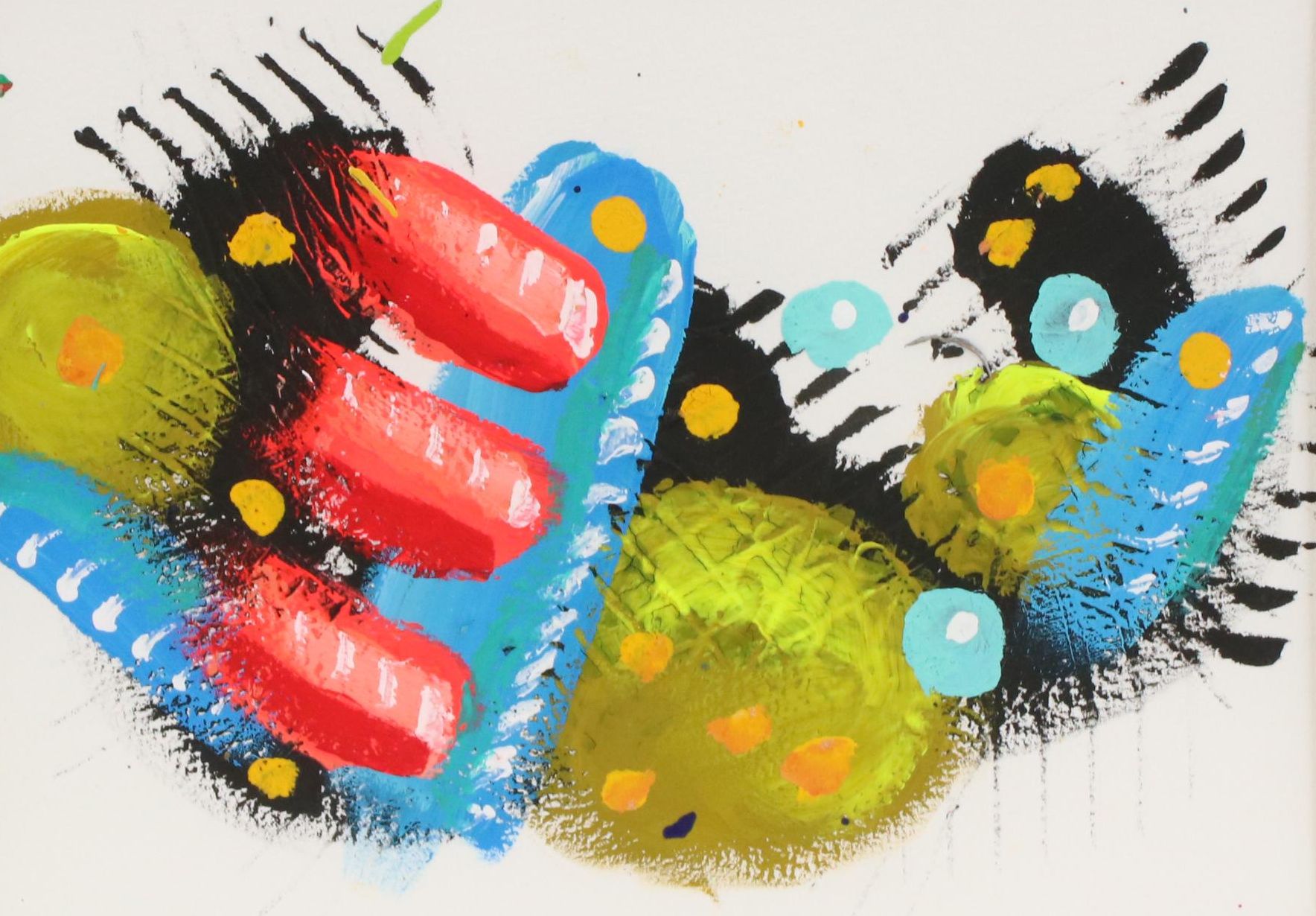 Jeffrey Scott Lewis Abstract Acrylic Painting