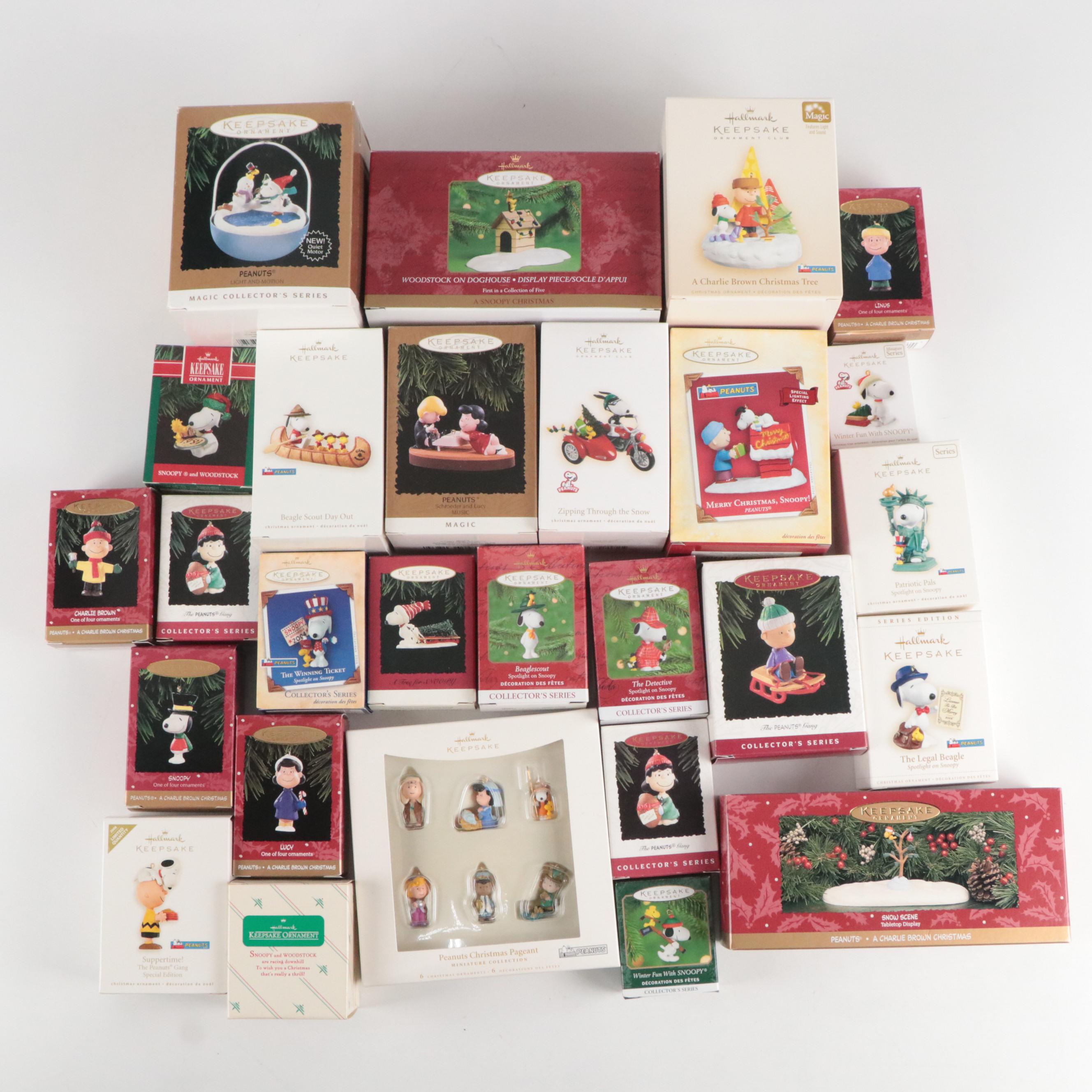 Hallmark Keepsake "Peanuts" Ornaments