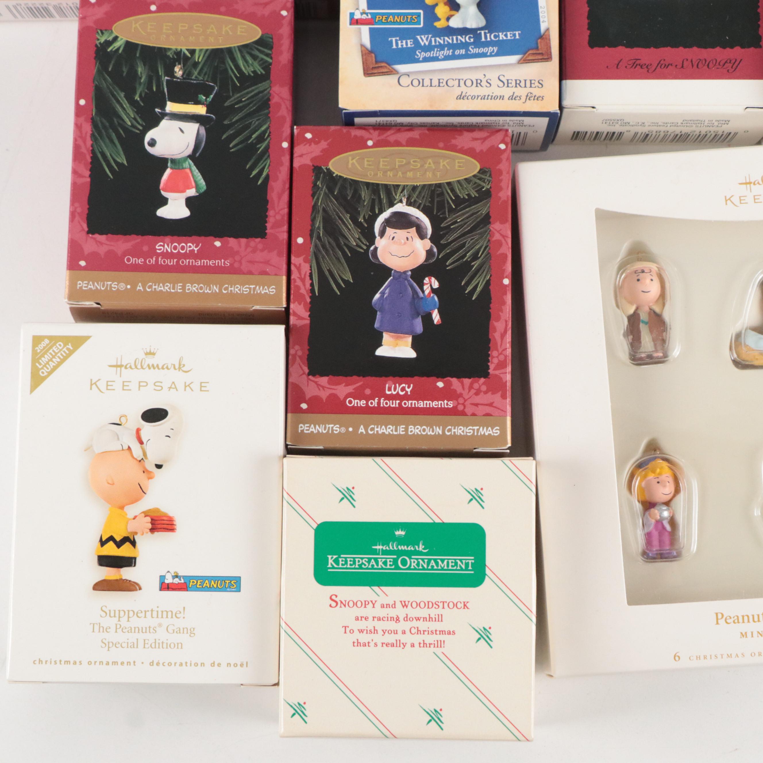 Hallmark Keepsake "Peanuts" Ornaments