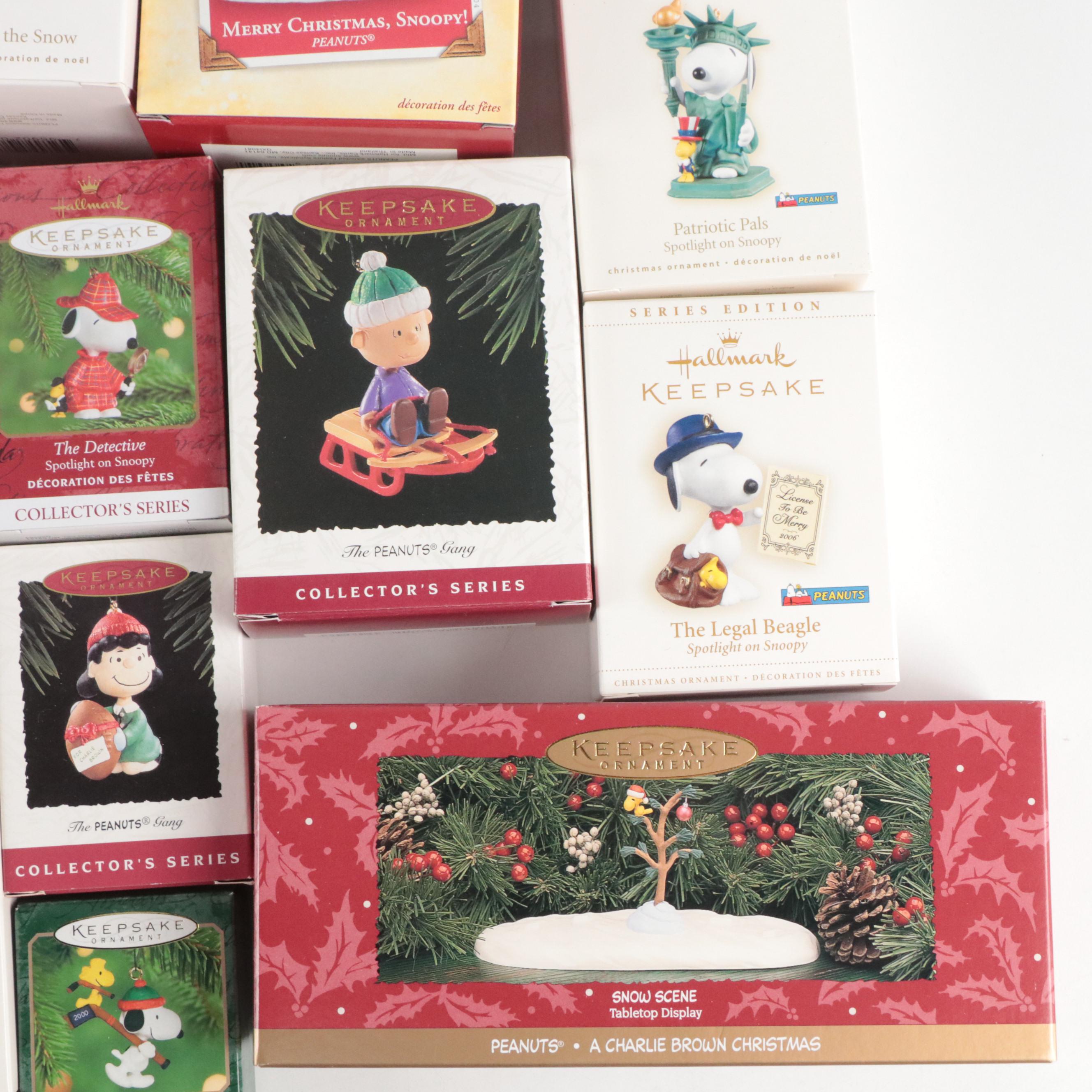 Hallmark Keepsake "Peanuts" Ornaments