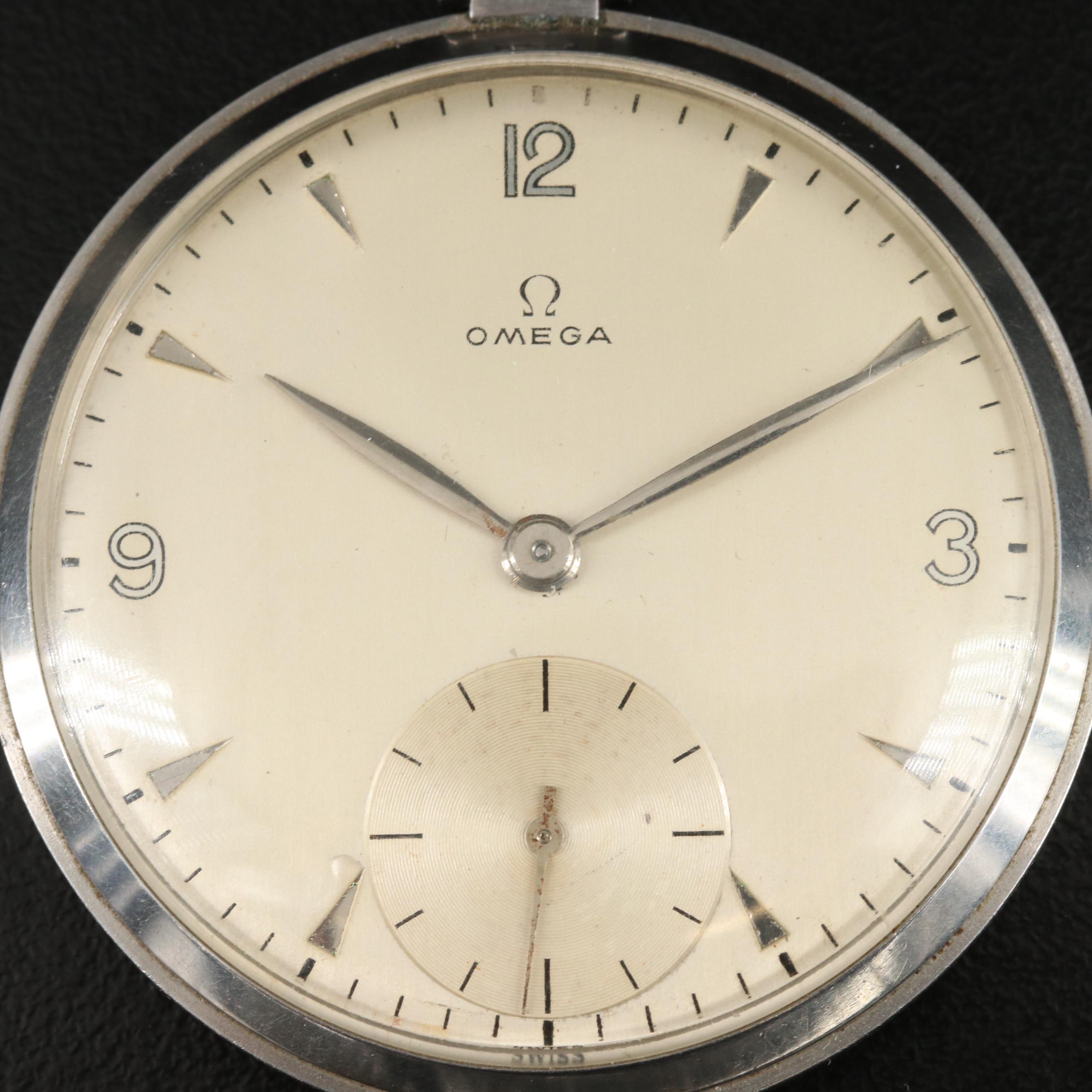 Vintage 1940s Omega Pocket Watch