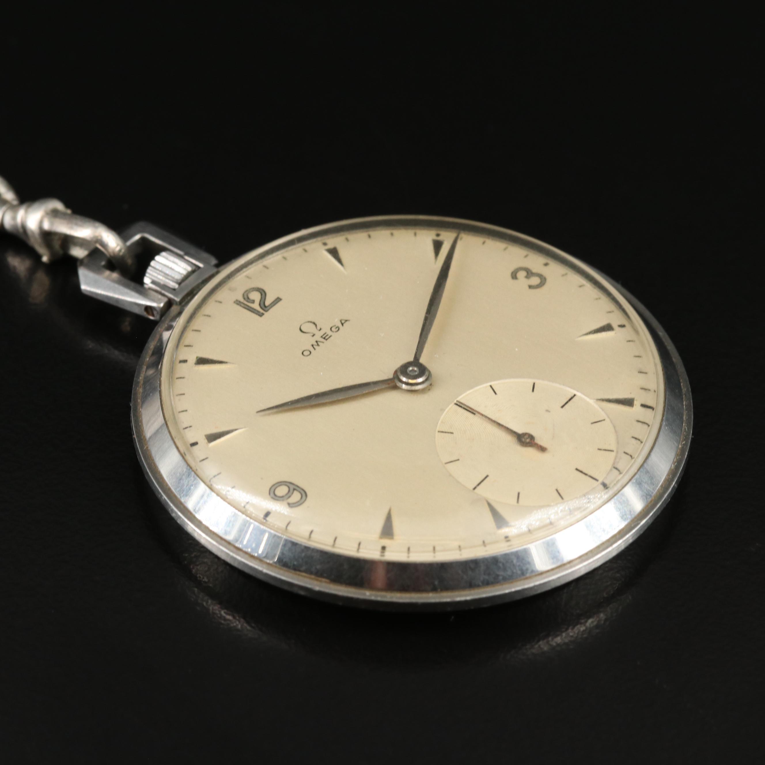 Vintage 1940s Omega Pocket Watch