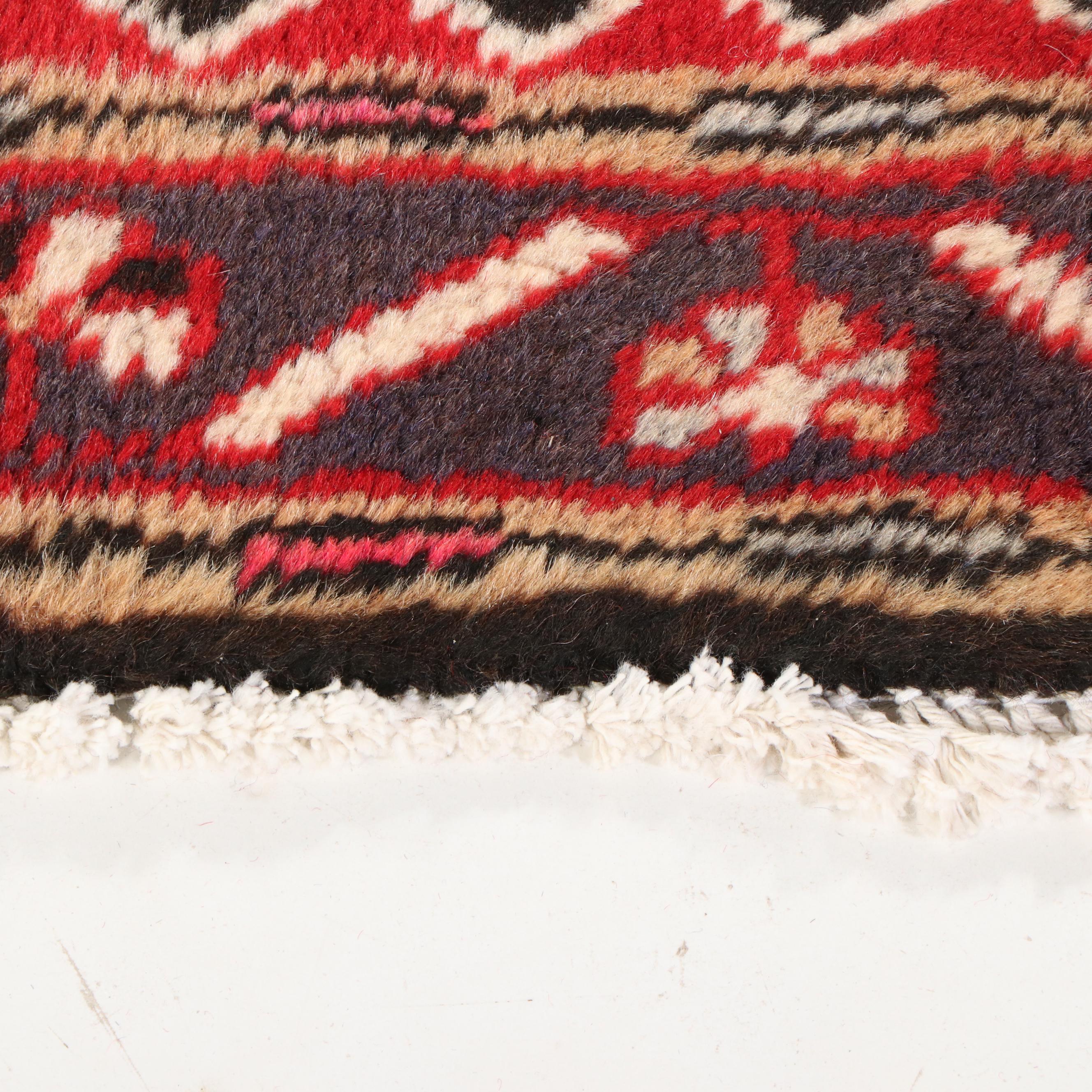 3'2 x 8'7 Hand-Knotted Persian Lamberan Carpet Runner