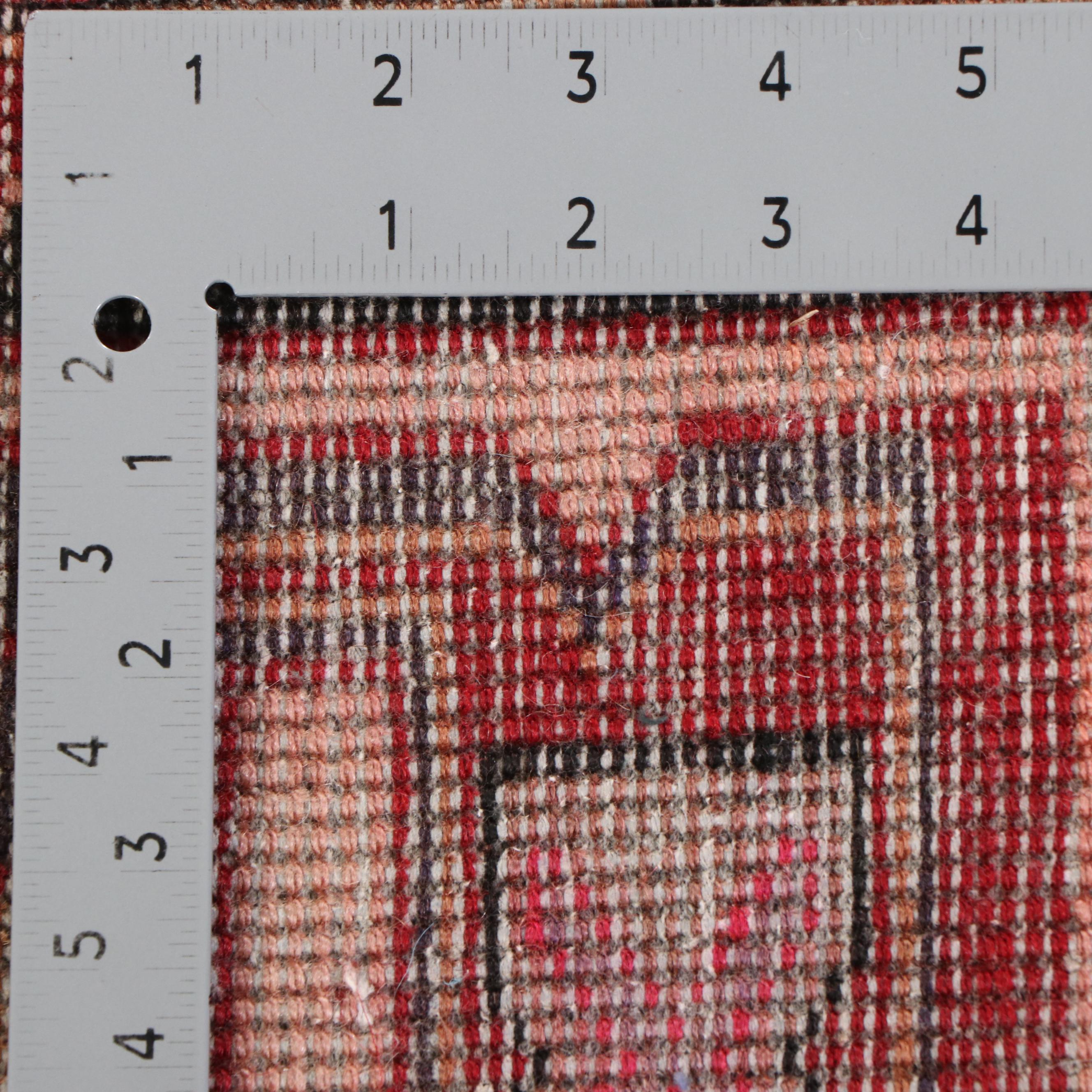 3'2 x 8'7 Hand-Knotted Persian Lamberan Carpet Runner