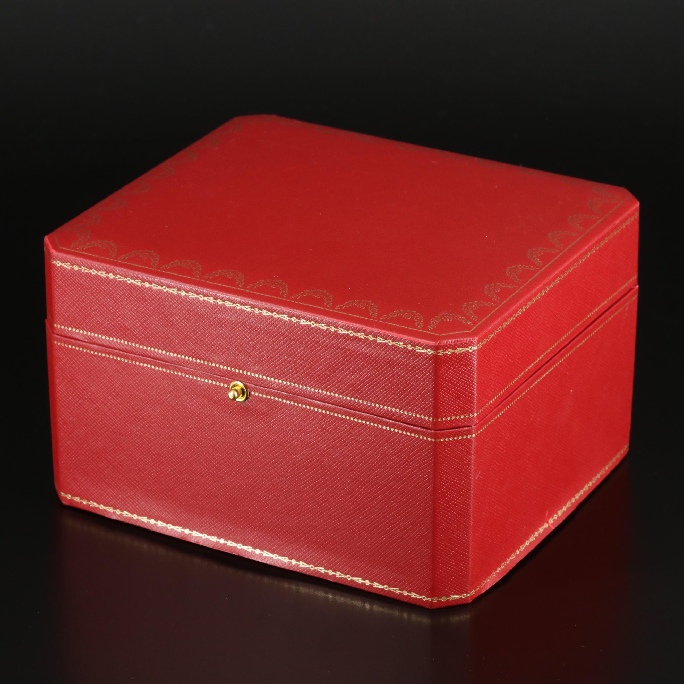 Cartier Roadster 17.69 CTW Custom Diamond Chronograph Watch