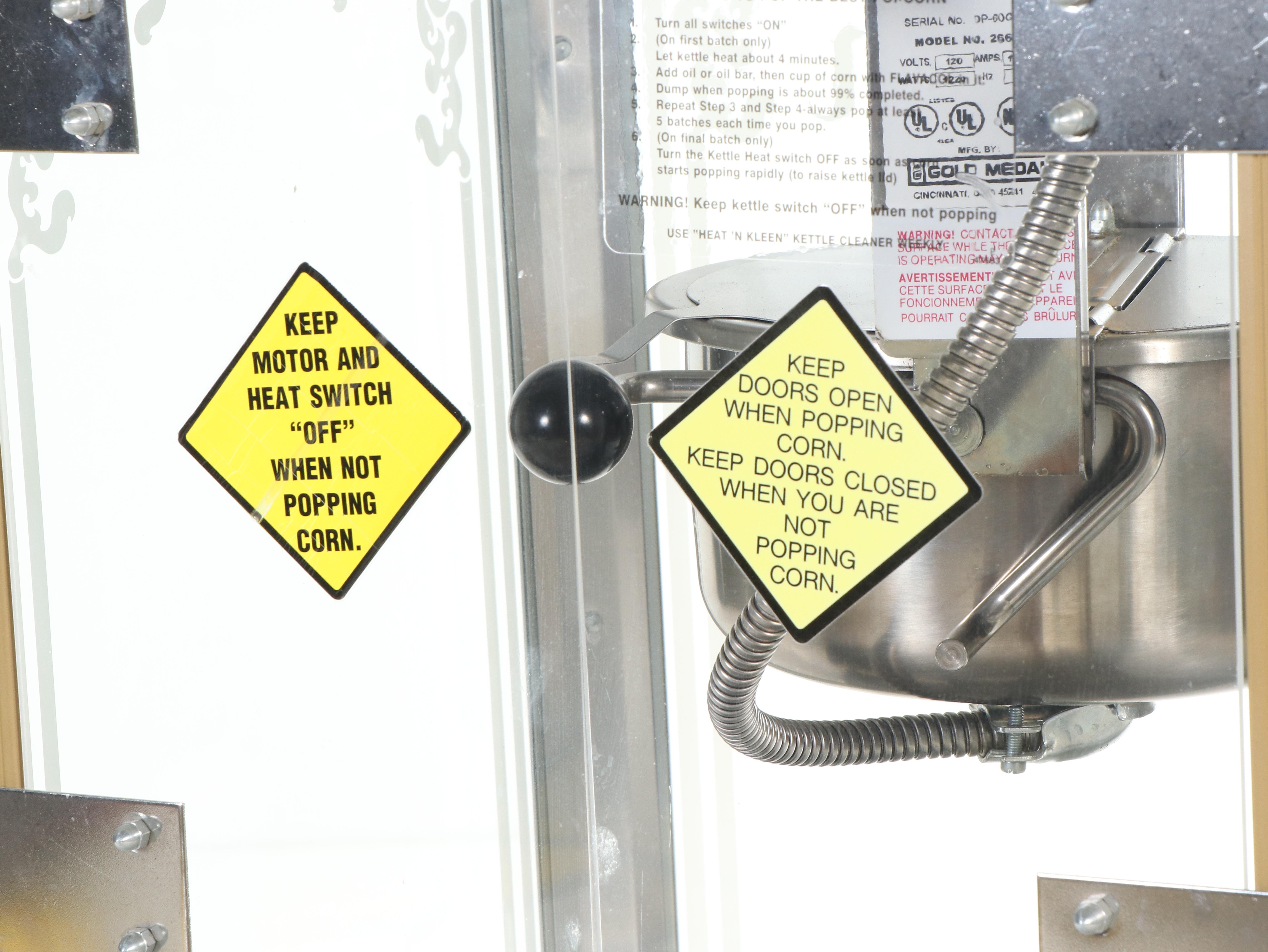 Gold Medal "Antique Deluxe" Popcorn Machine