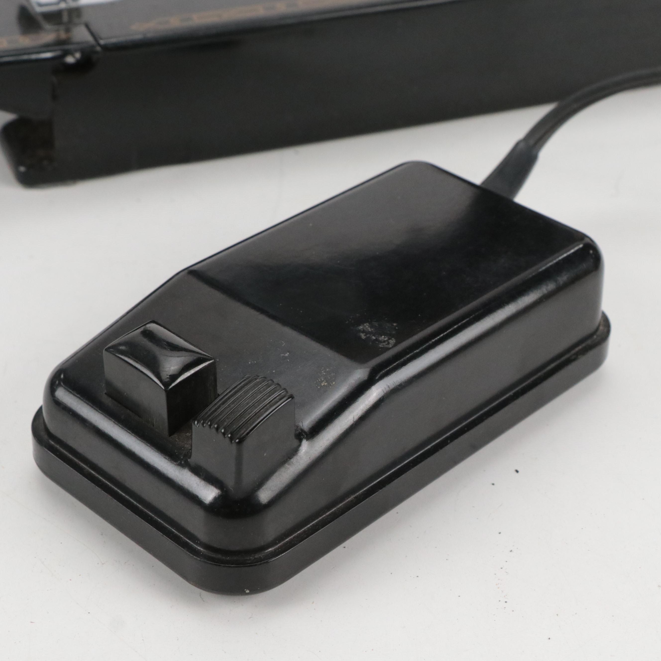 Singer 301A Electric Sewing Machine with Accessories and Instructions, 1952