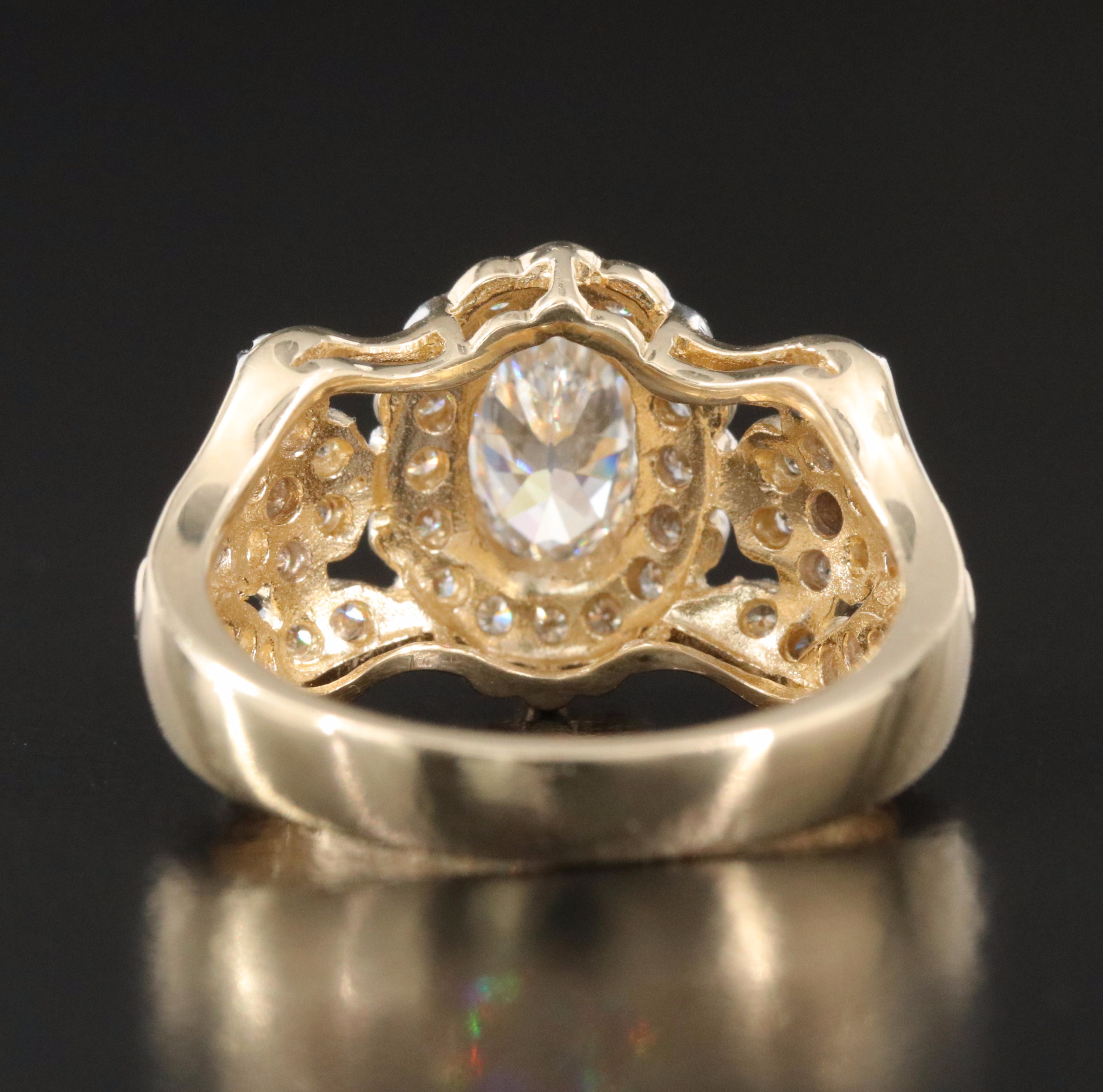 14K 1.03 CTW Diamond Ring