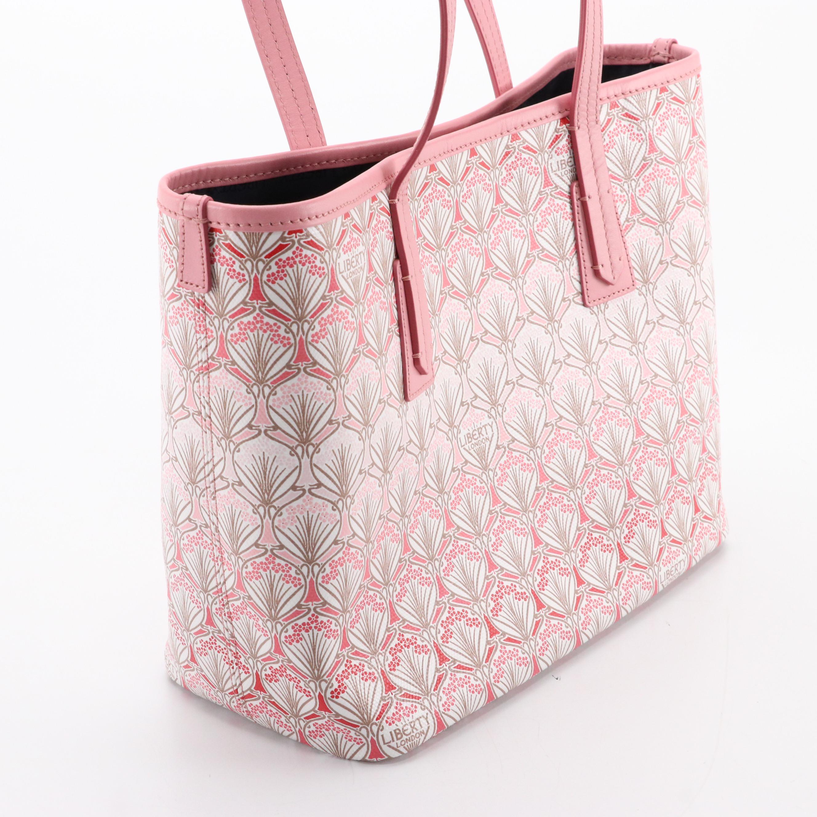 Liberty London Petite Marlborough Tote in Iphis Print Coated Canvas