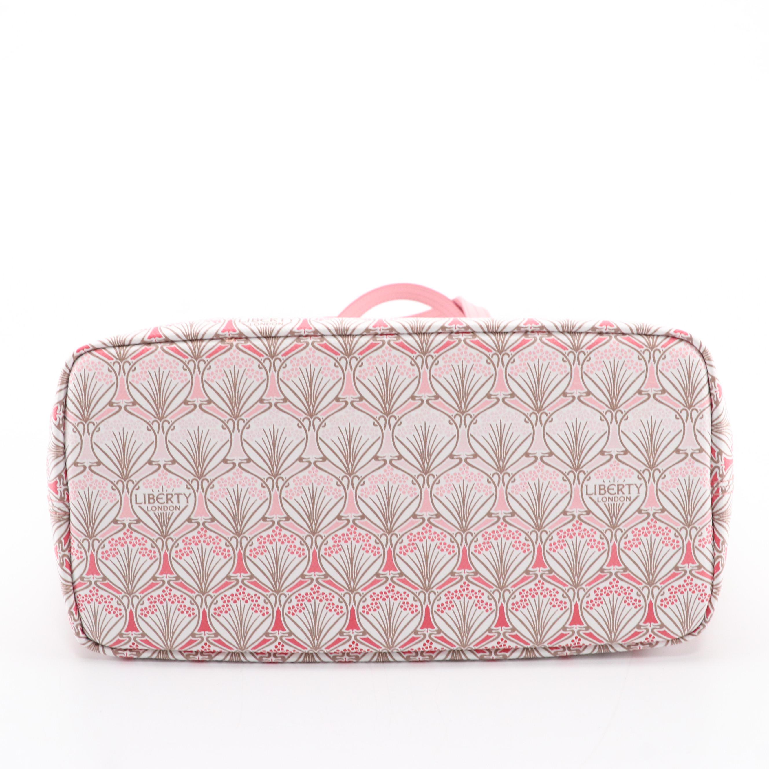 Liberty London Petite Marlborough Tote in Iphis Print Coated Canvas