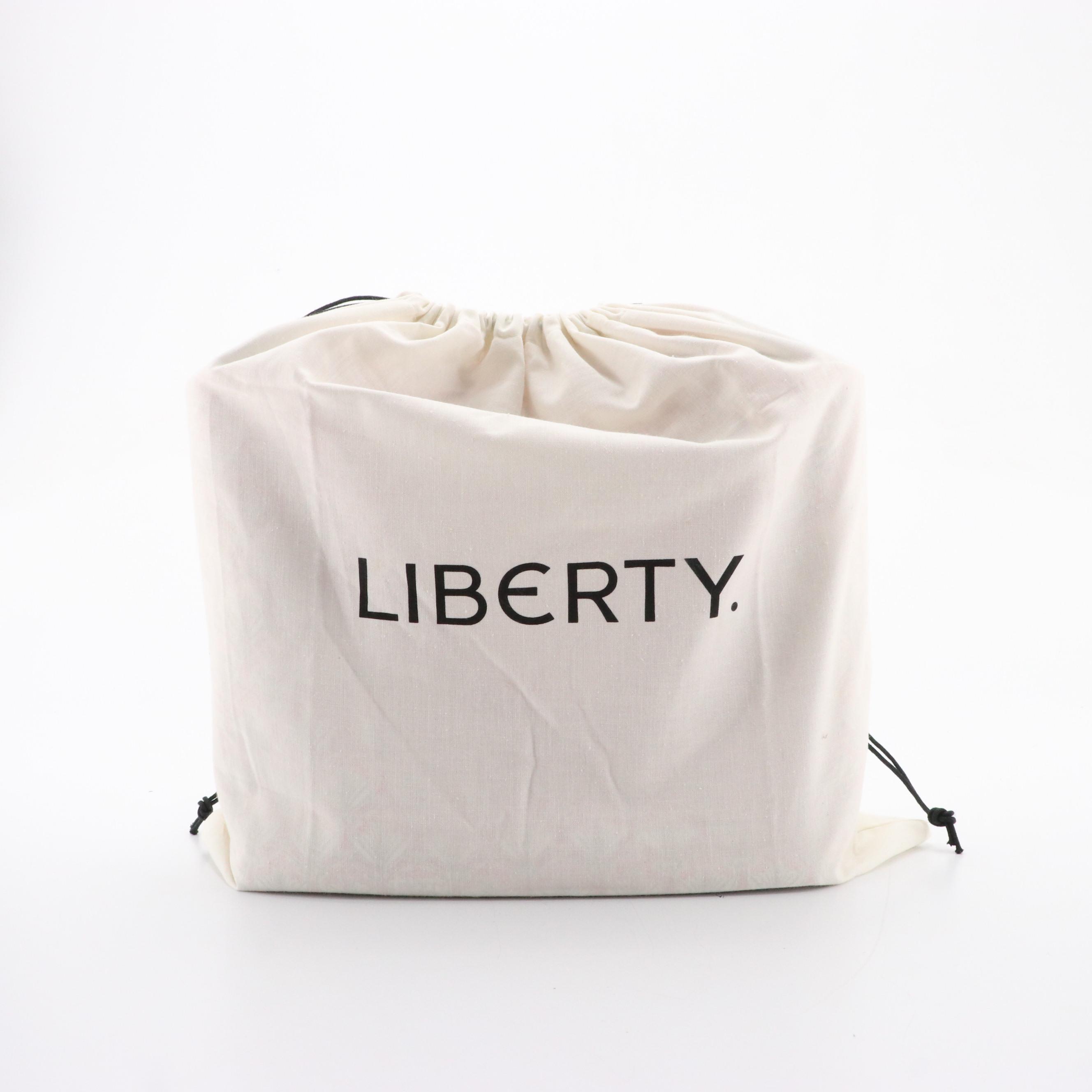 Liberty London Petite Marlborough Tote in Iphis Print Coated Canvas