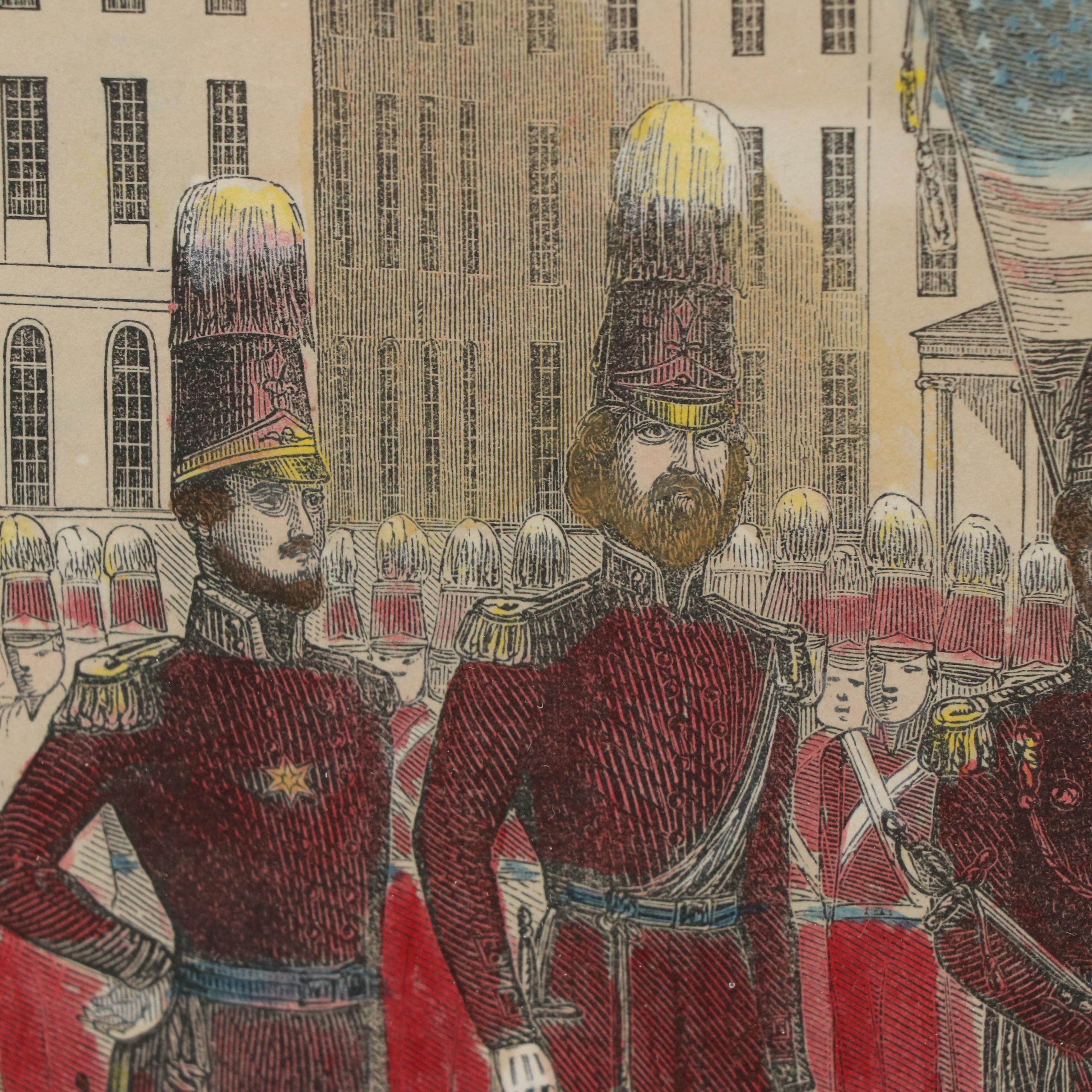 Cincinnati-Themed Story and Wood Engraving from "Gleason's Pictorial," 1853