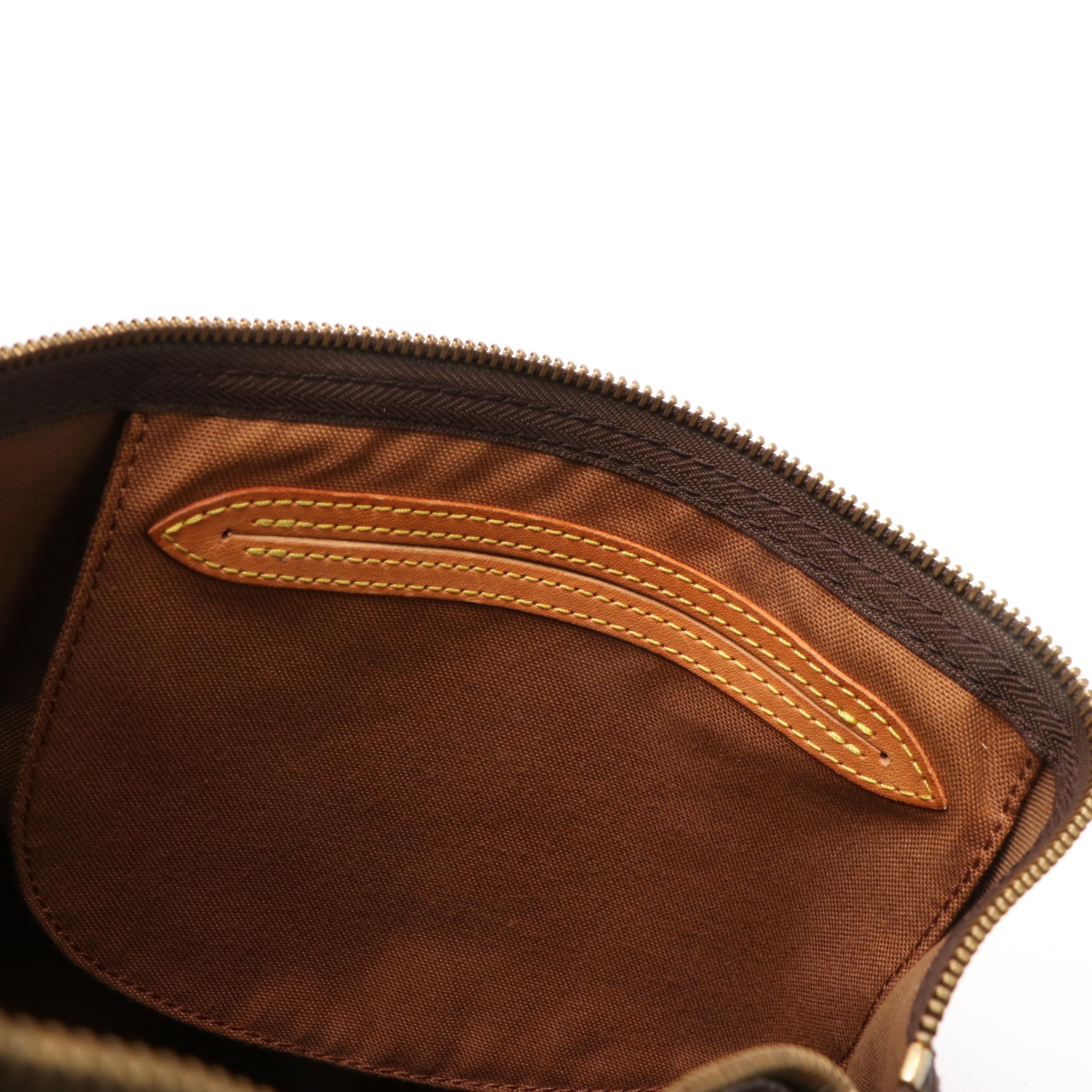 Louis Vuitton Speedy 35 Handbag in Brown Monogram Coated Canvas