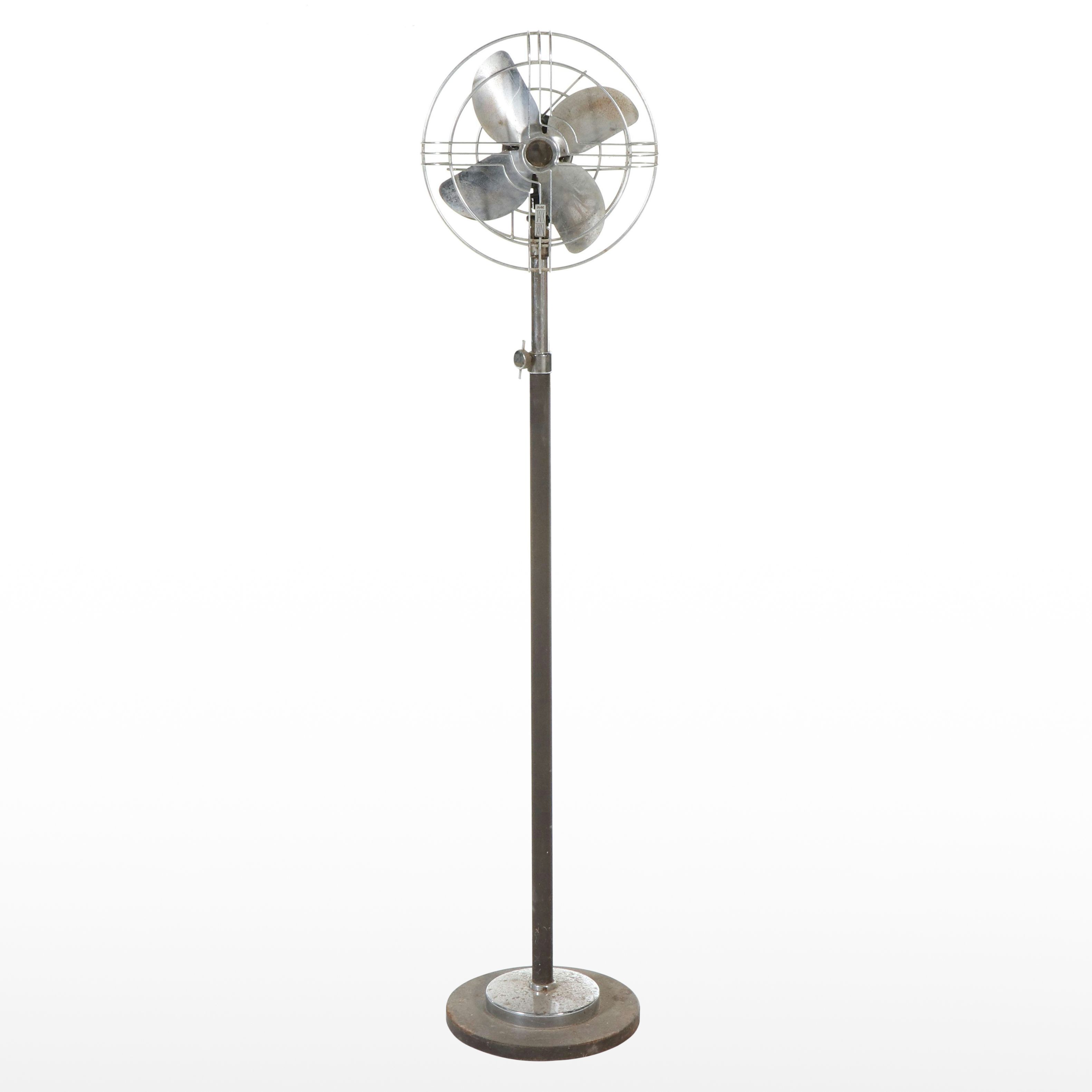 Knapp-Monarch "Jack Frost" Floor Standing Fan, Mid-20th Century