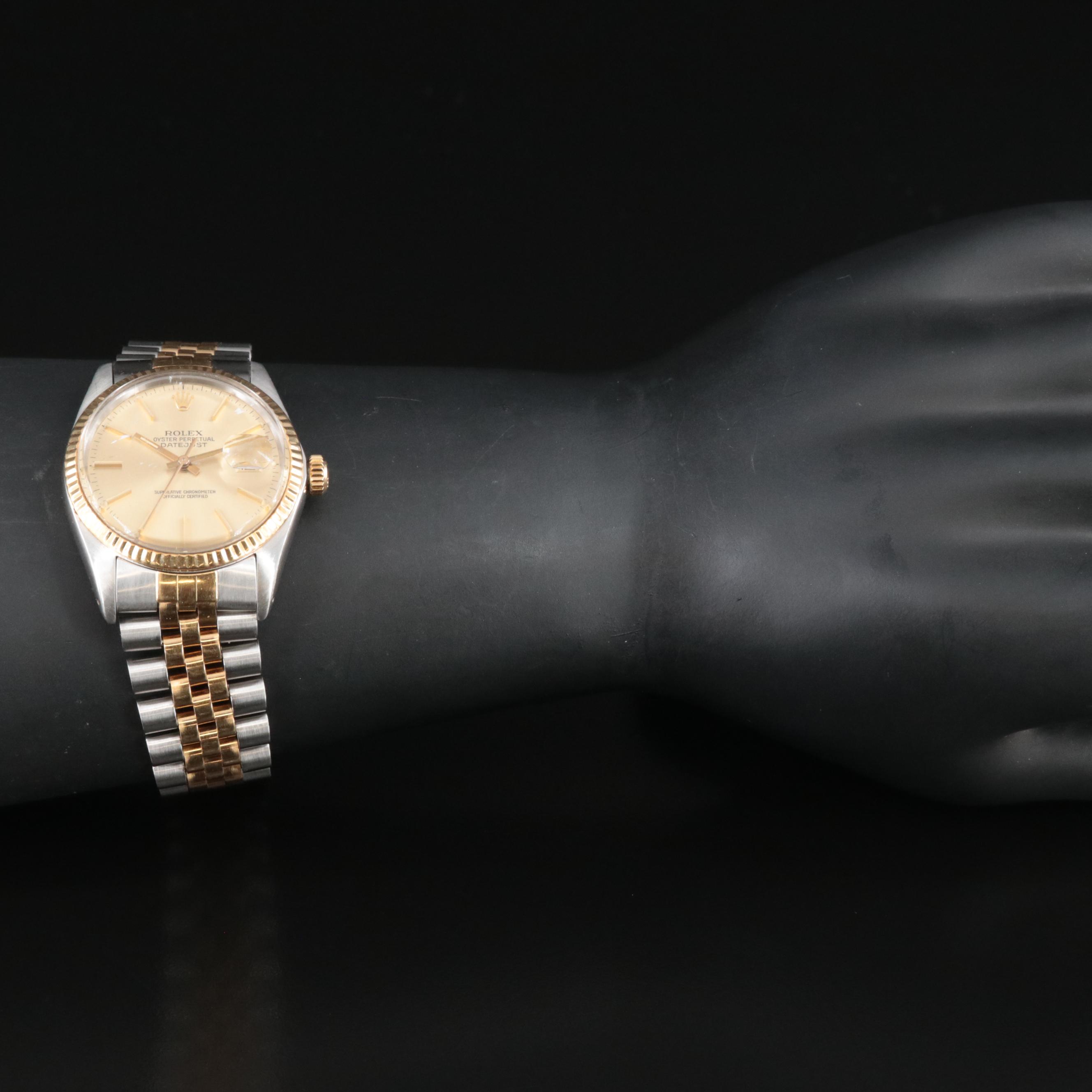 1983 Rolex Oyster Perpetual Two-Tone Datejust Watch