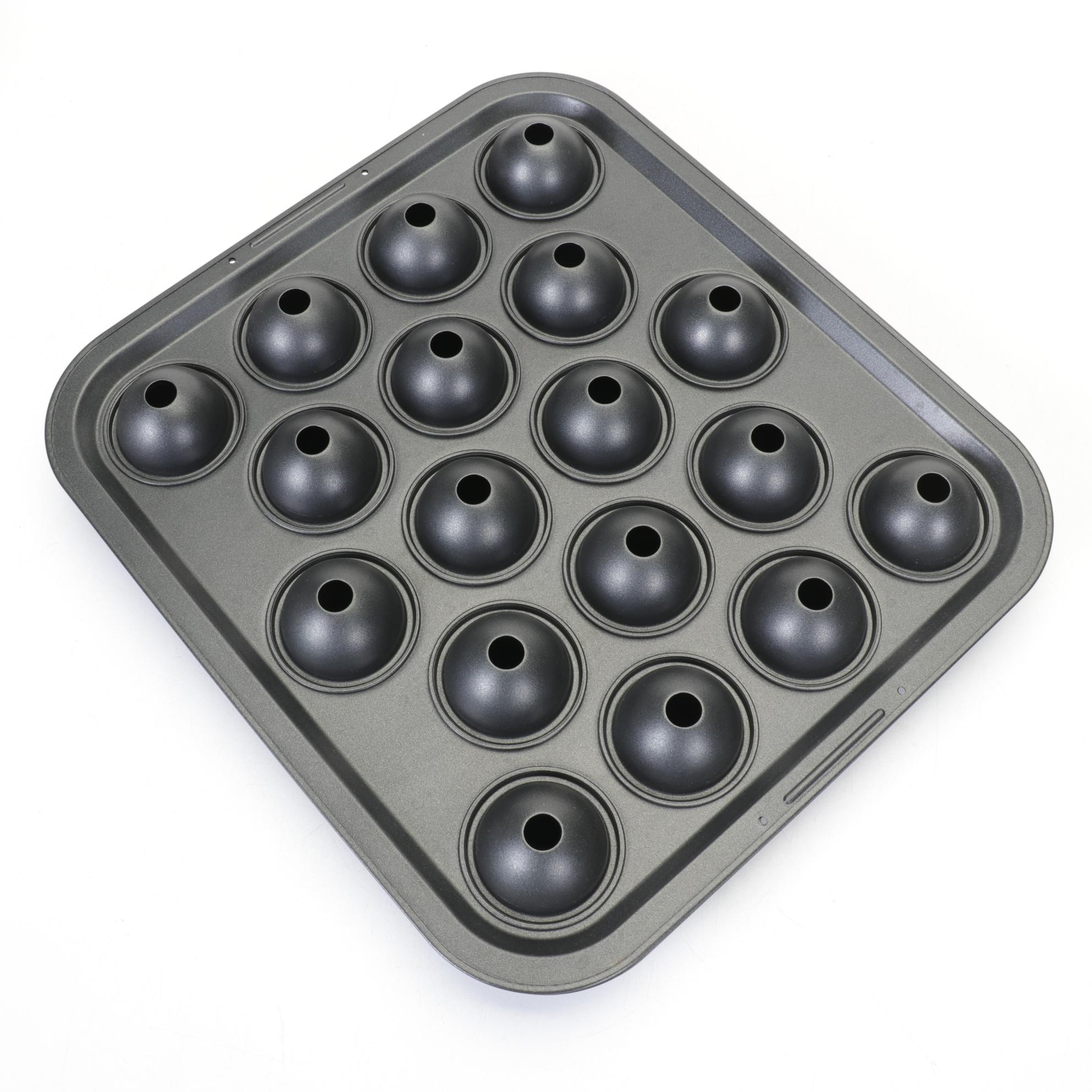 Non-Stick Cake Pop Pan, Springform Round and Heart Novelty Cake Pan