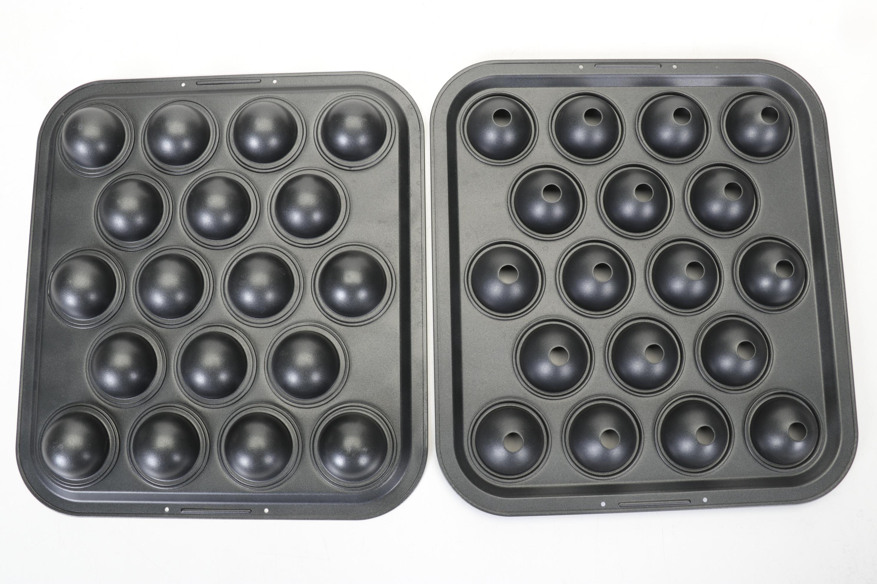 Non-Stick Cake Pop Pan, Springform Round and Heart Novelty Cake Pan