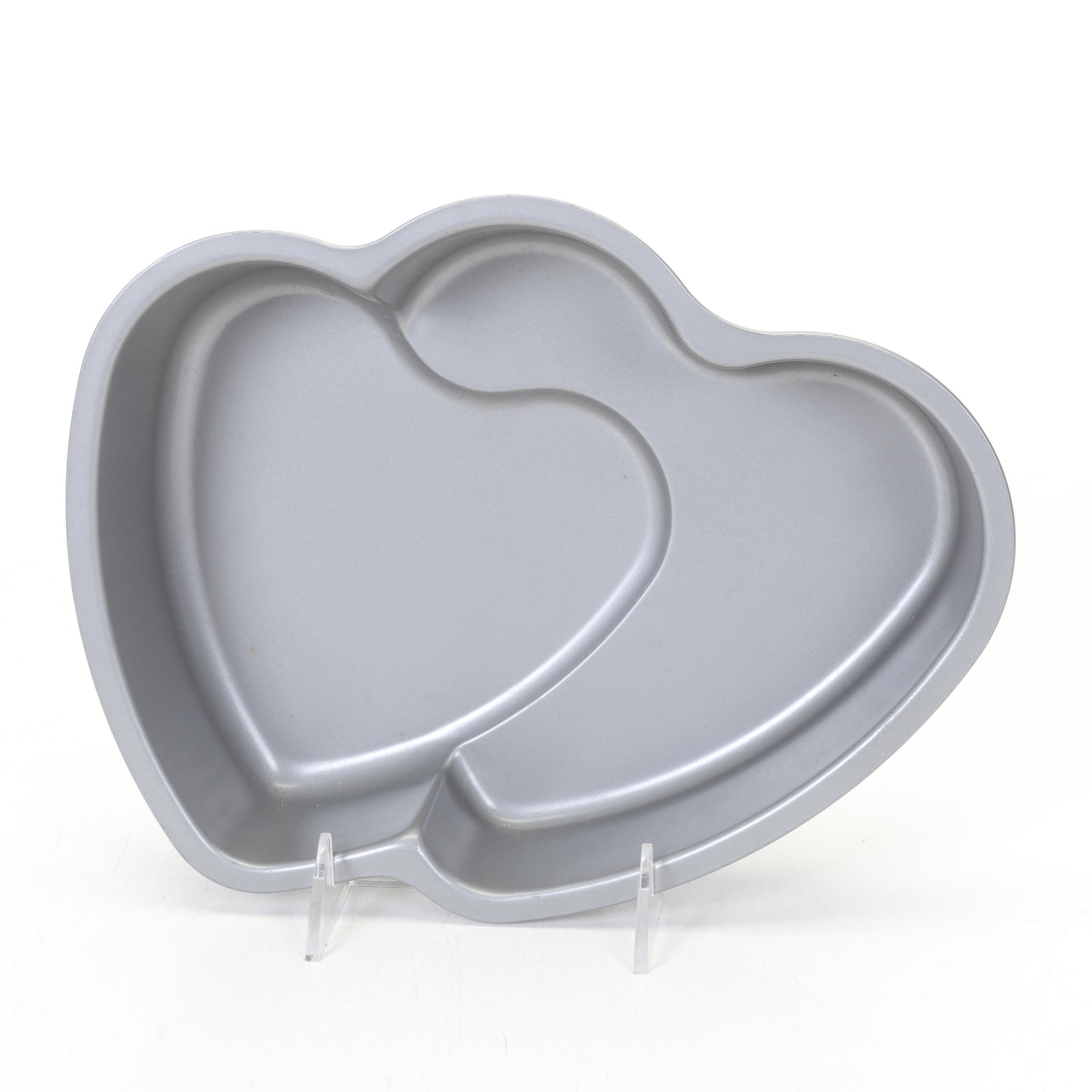 Non-Stick Cake Pop Pan, Springform Round and Heart Novelty Cake Pan