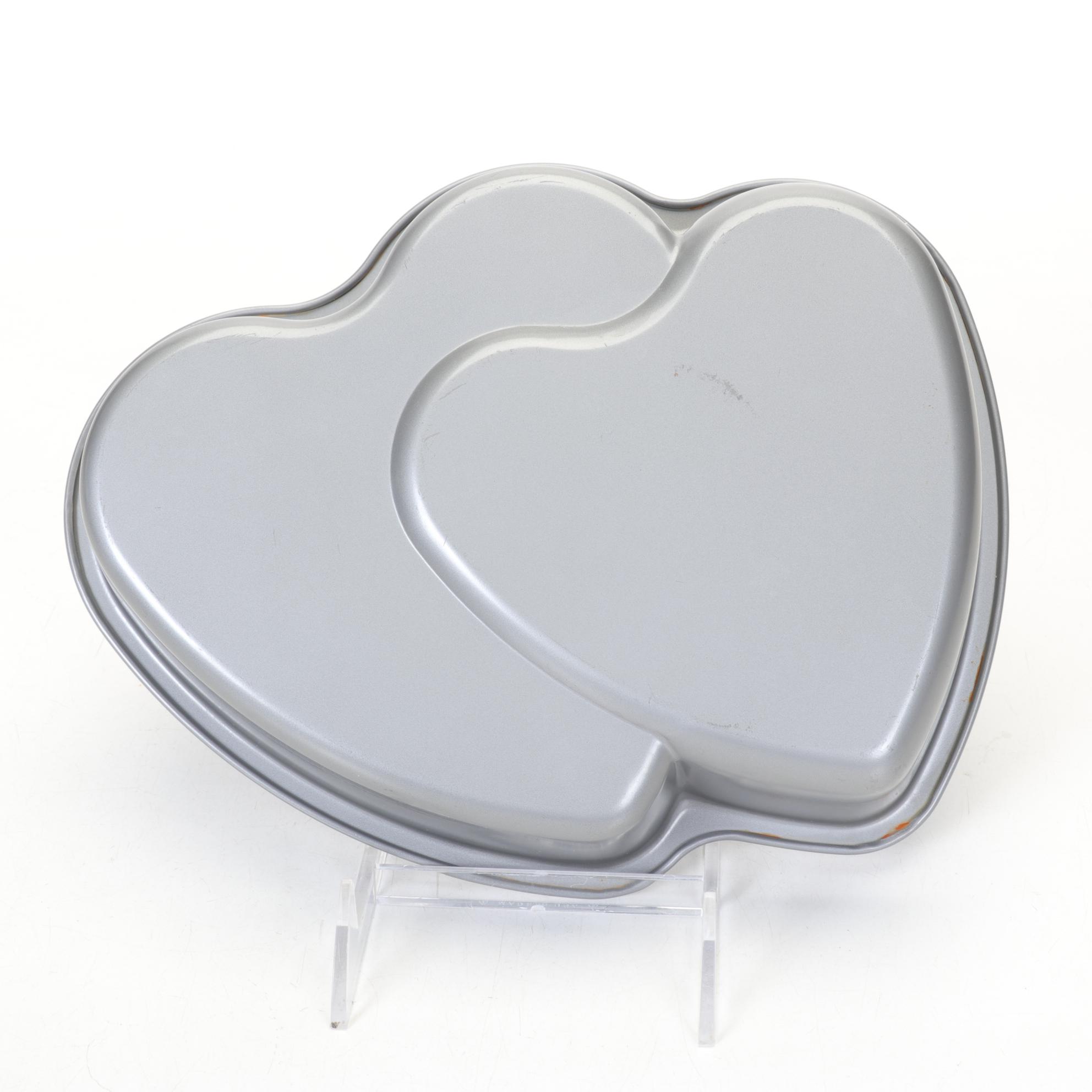 Non-Stick Cake Pop Pan, Springform Round and Heart Novelty Cake Pan