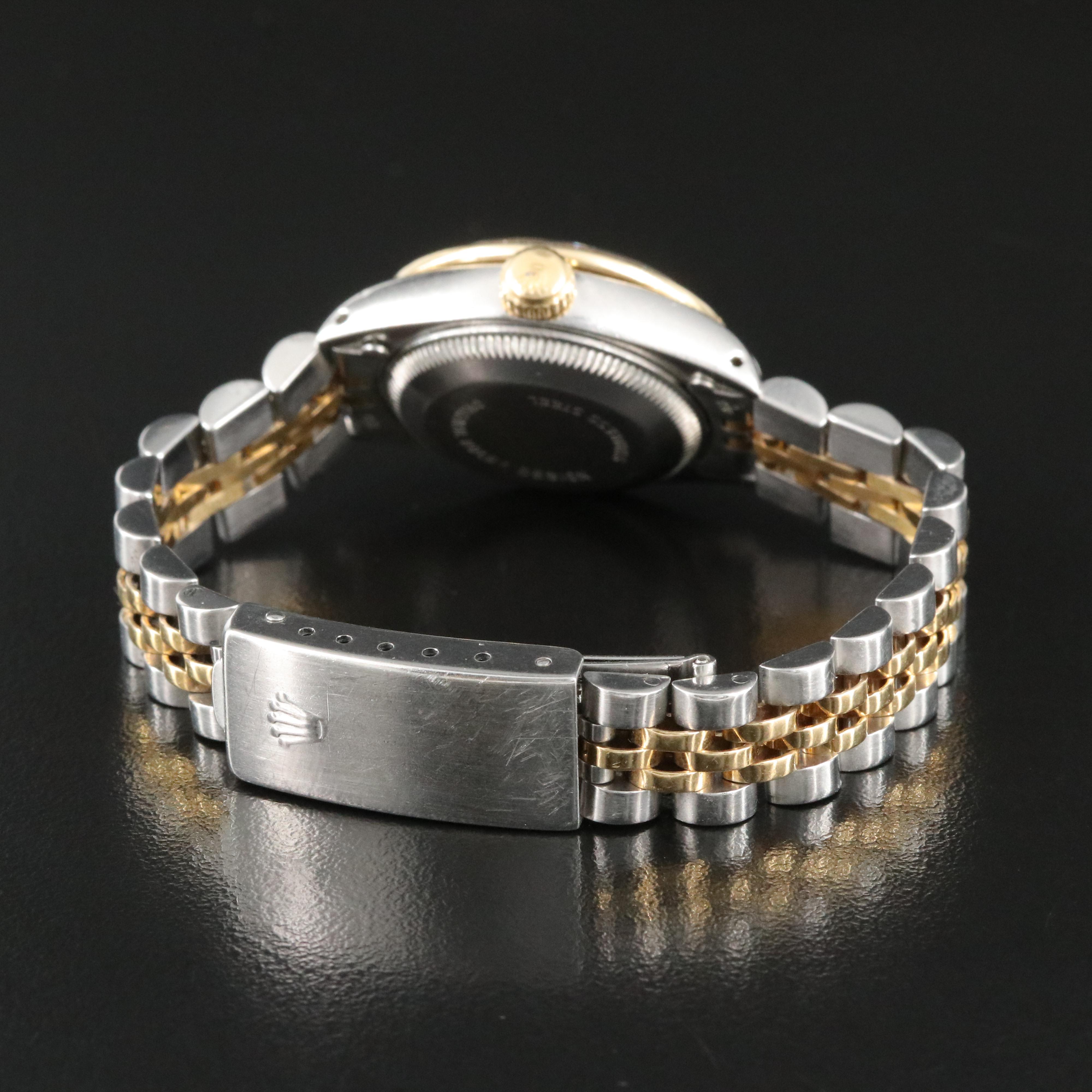 1983 Rolex Custom Diamond Dial and Bezel Datejust Watch