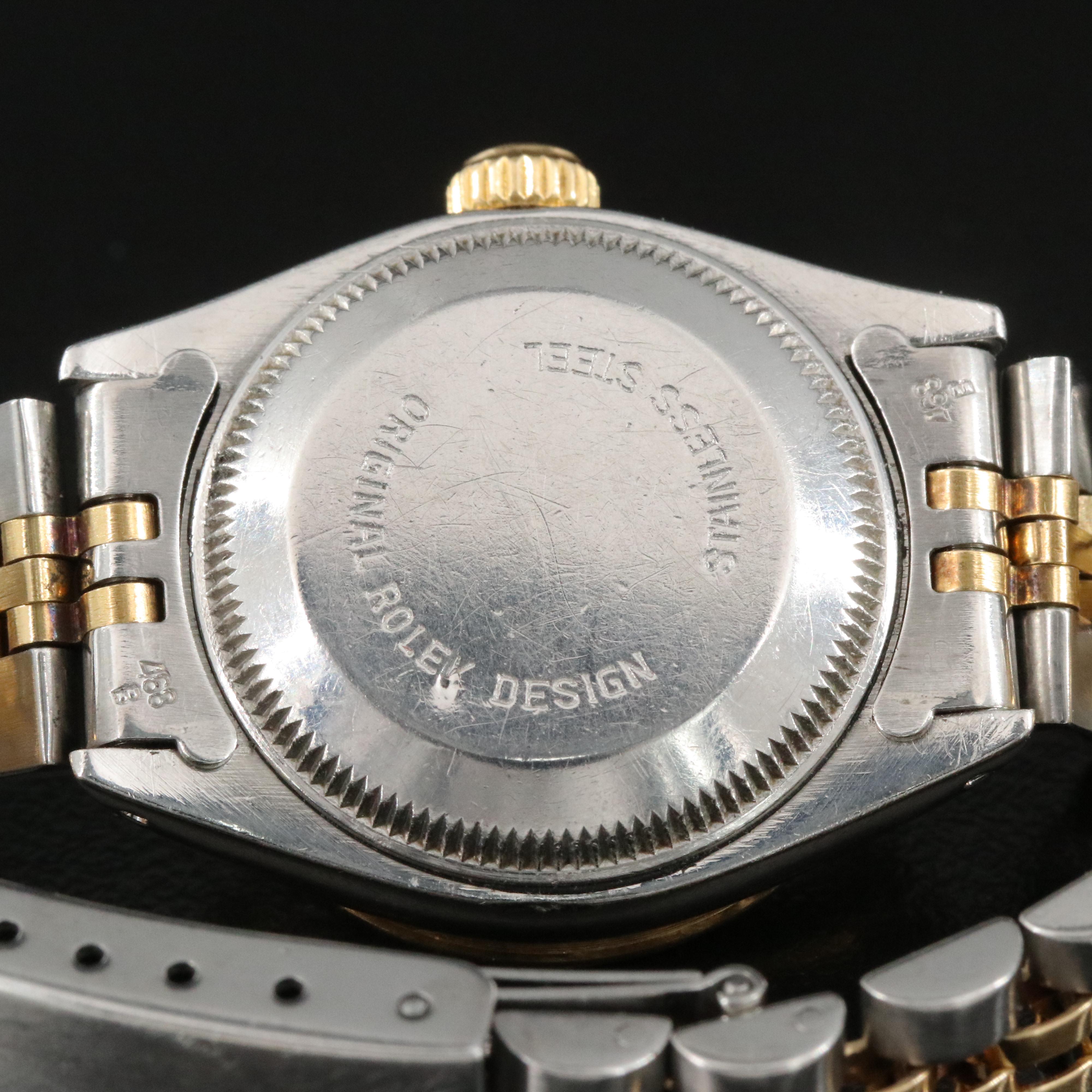 1983 Rolex Custom Diamond Dial and Bezel Datejust Watch