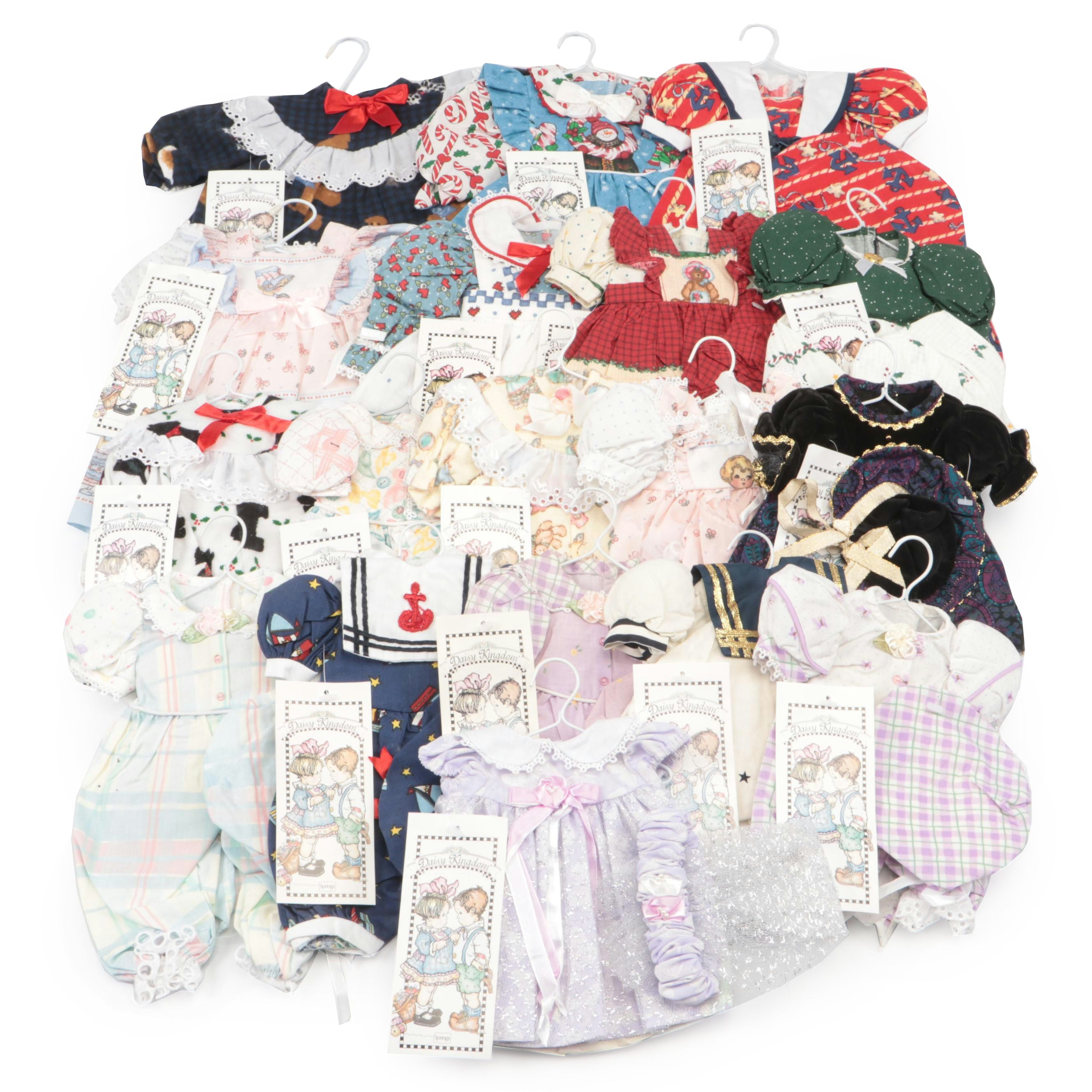 Daisy Kingdom Outfits for Both 17''-19'' Dolls and 12'' Dolls