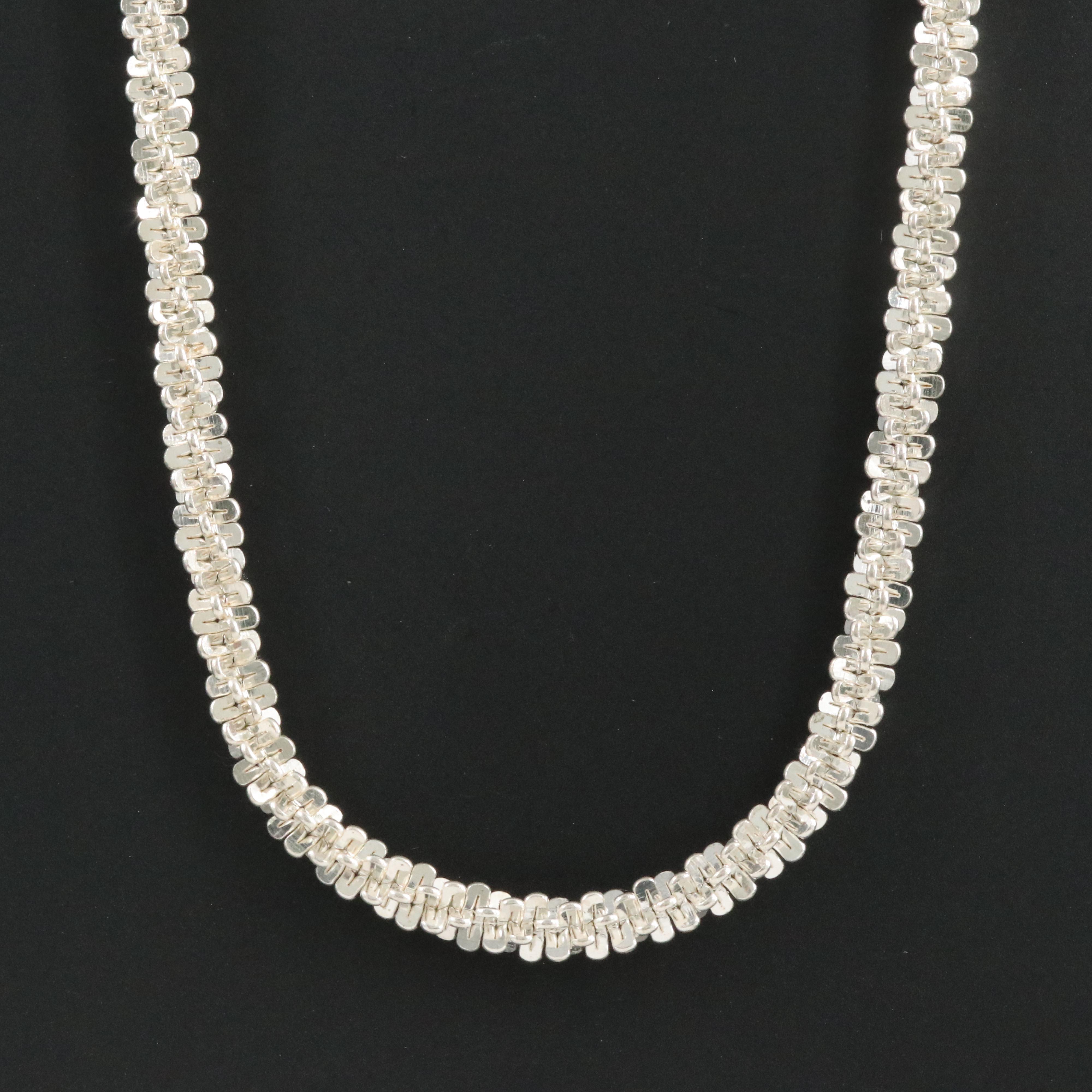 Italian Milor Sterling Necklace