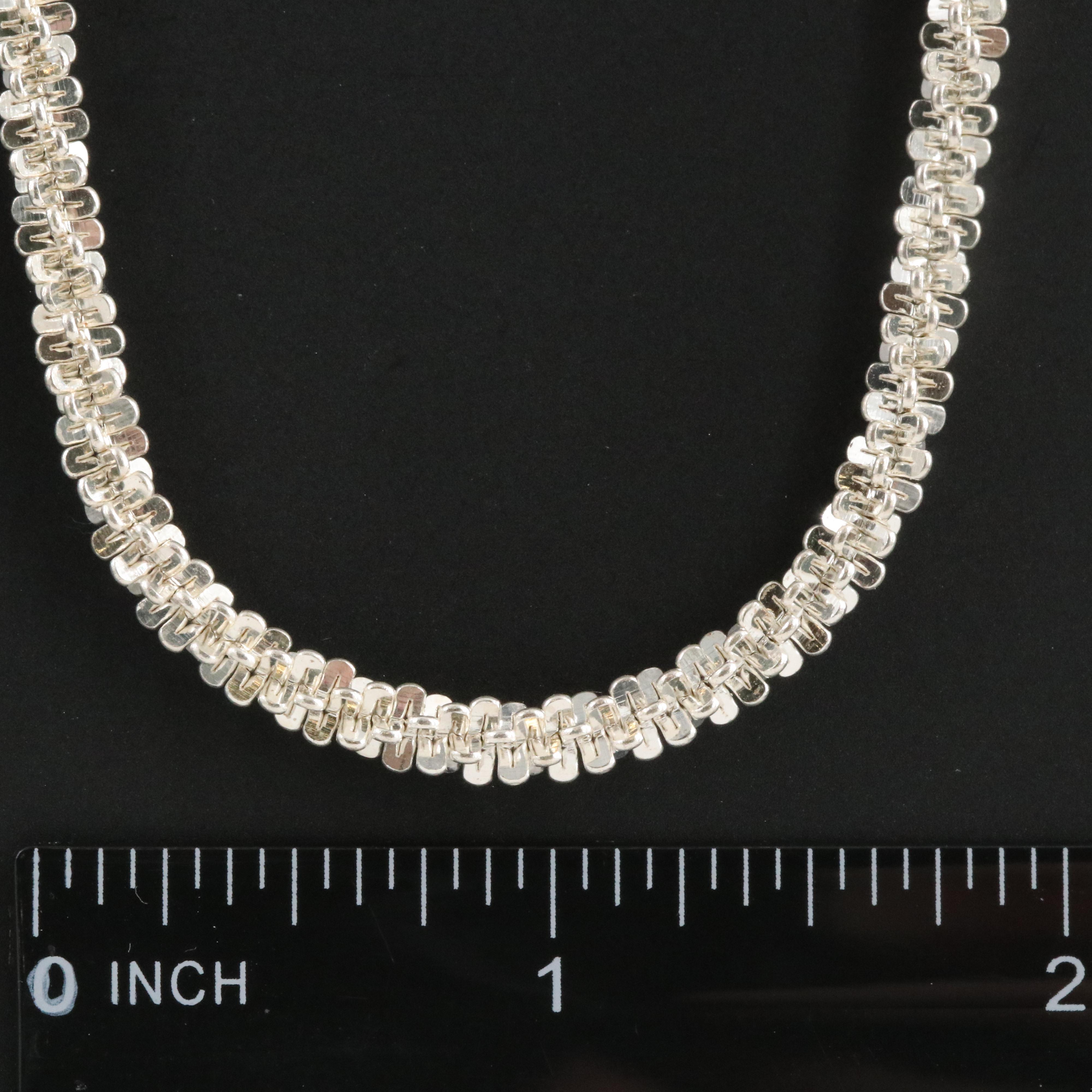 Italian Milor Sterling Necklace