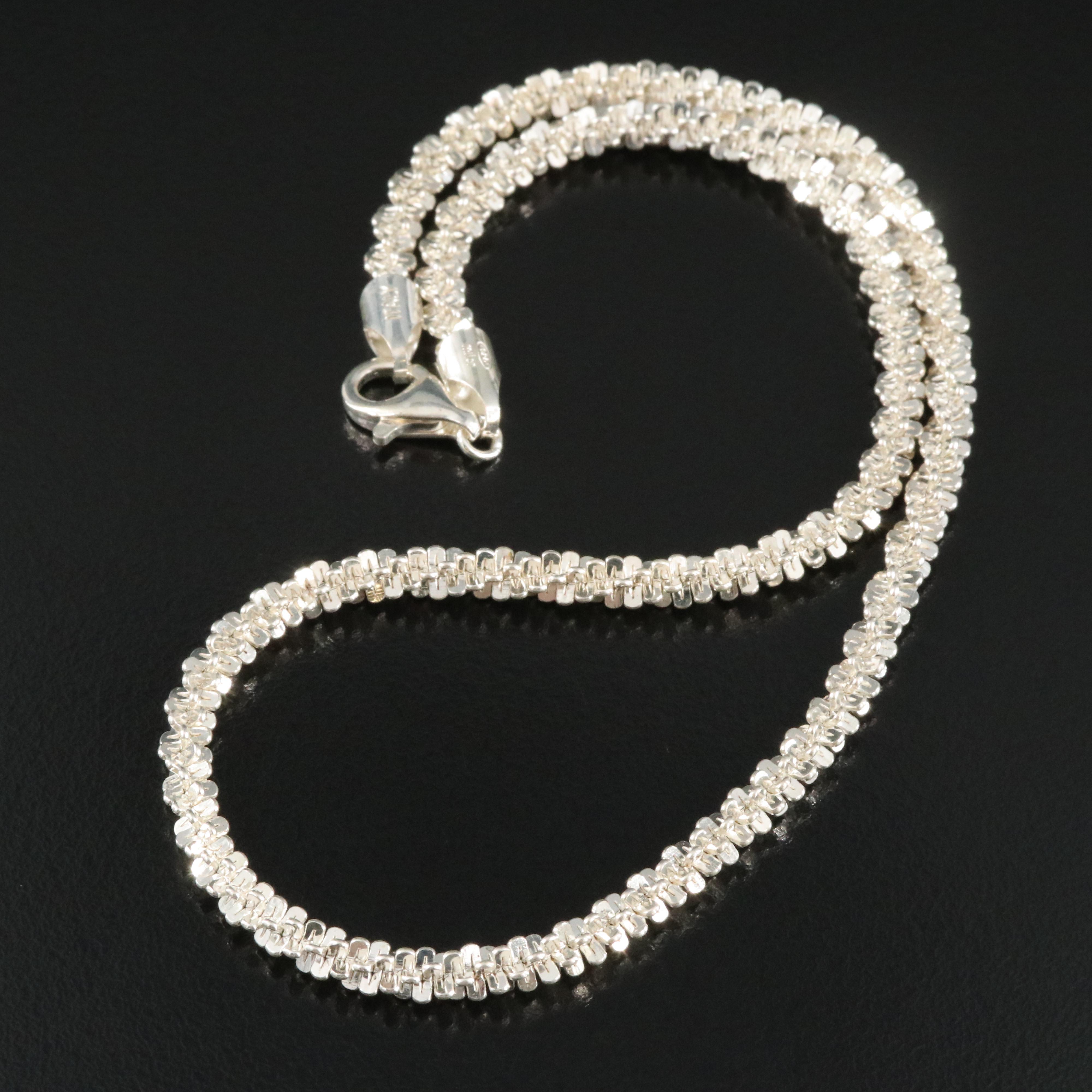 Italian Milor Sterling Necklace