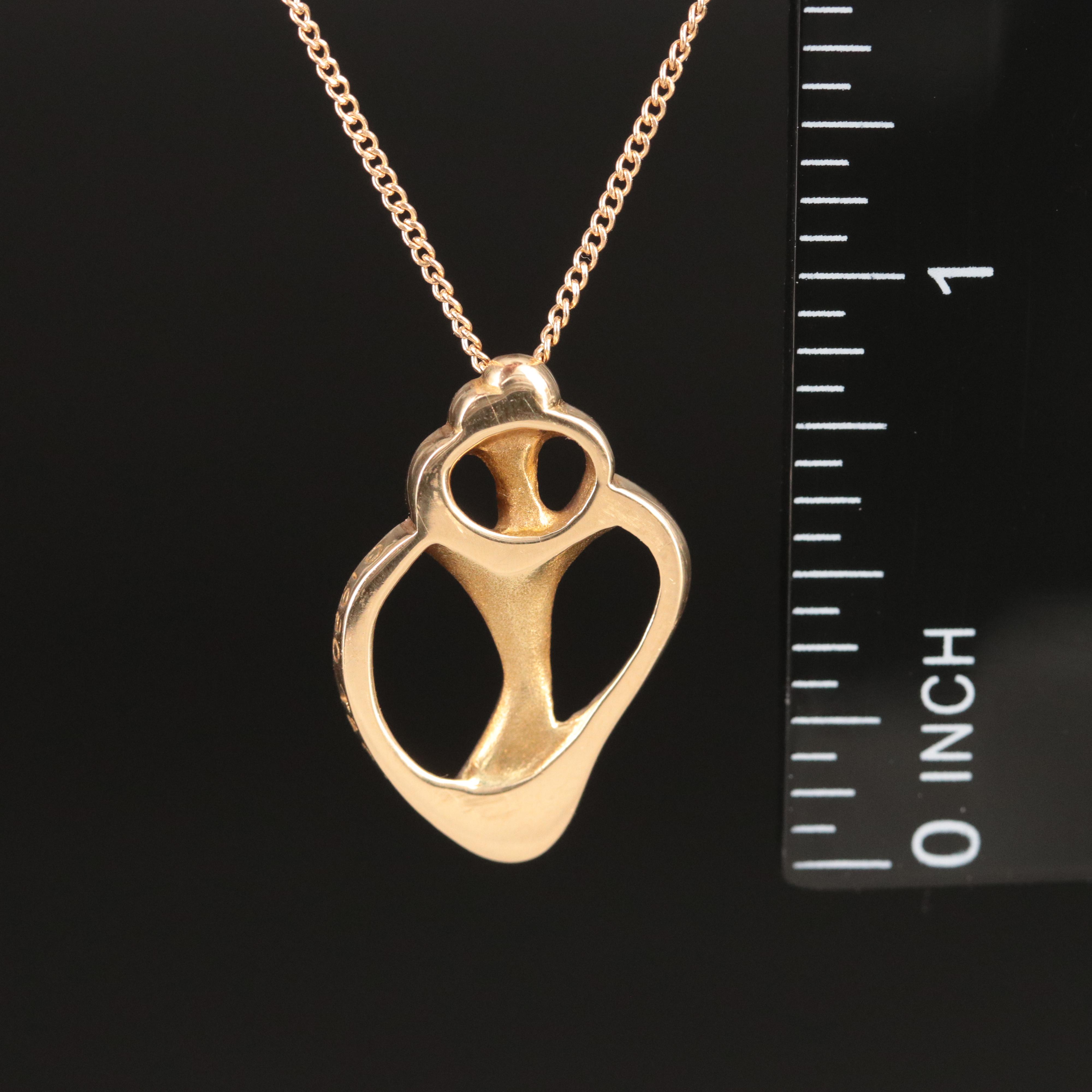 Tiffany & Co. 18K Seashell Necklace