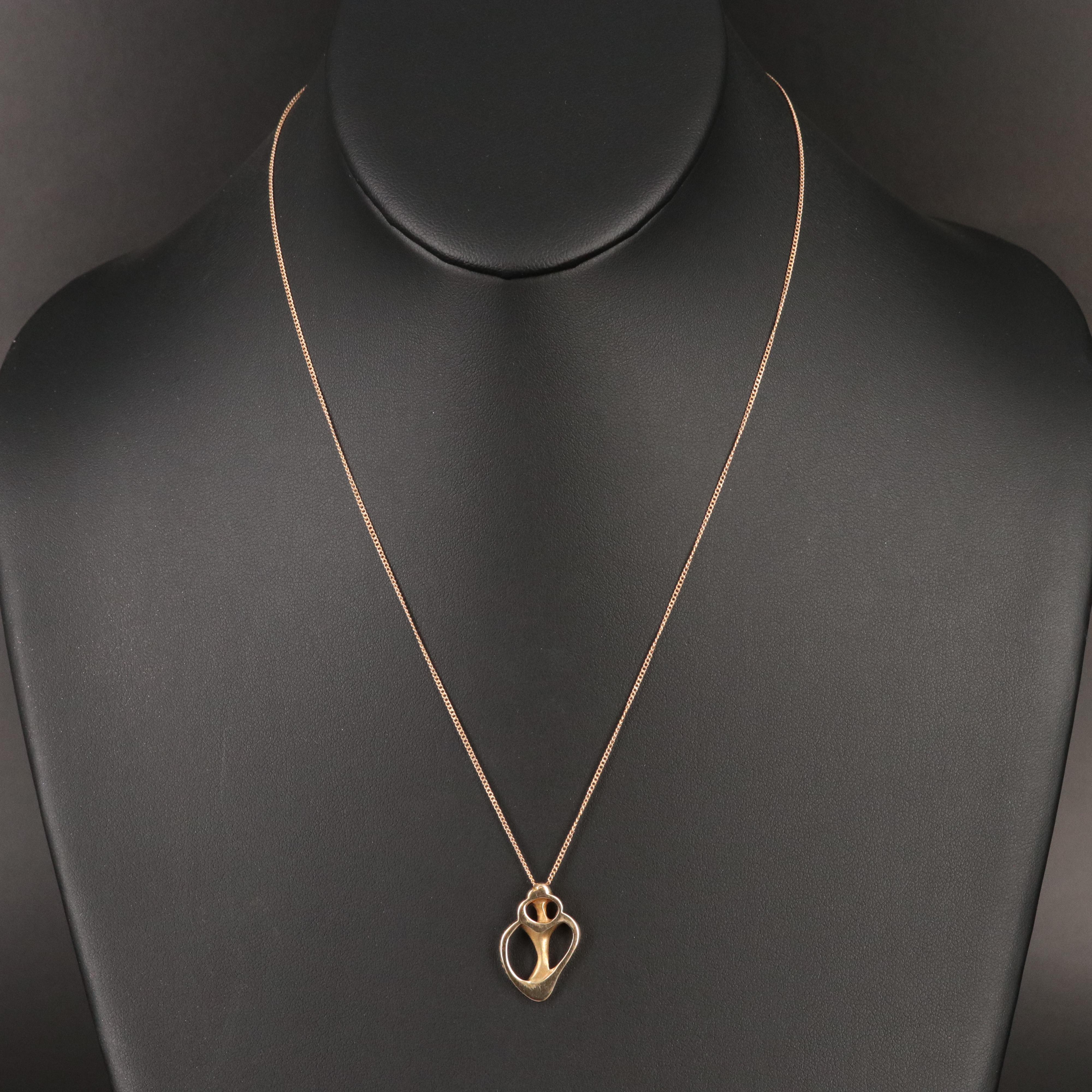 Tiffany & Co. 18K Seashell Necklace