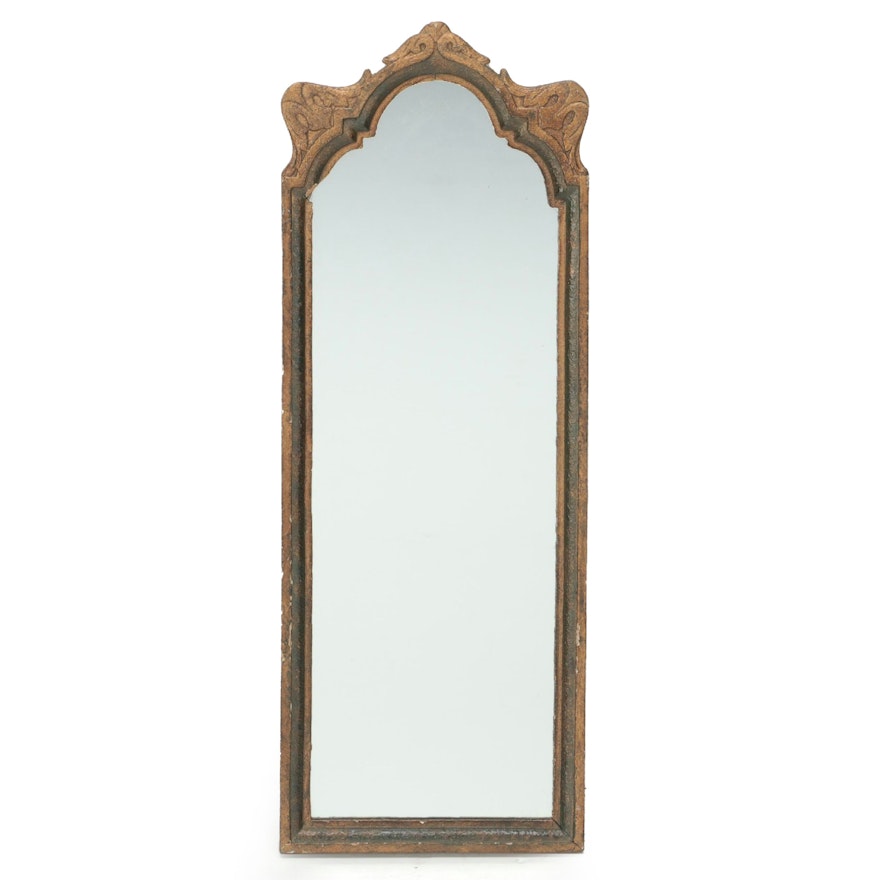 Art Nouveau Style Carved Giltwood Wall Mirror