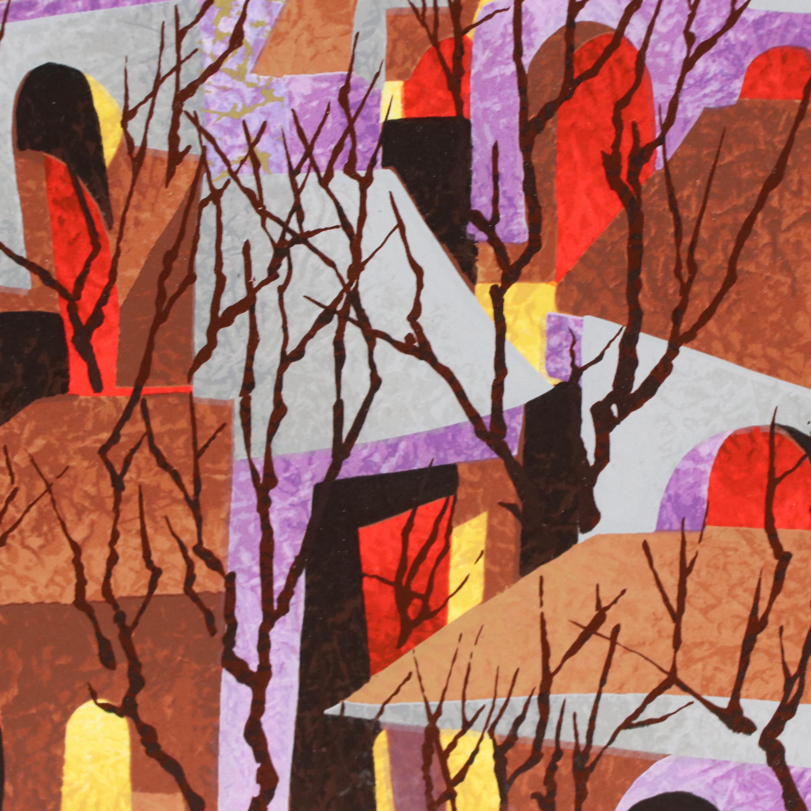 Anatole Krasnyansky Serigraph "Celebration"