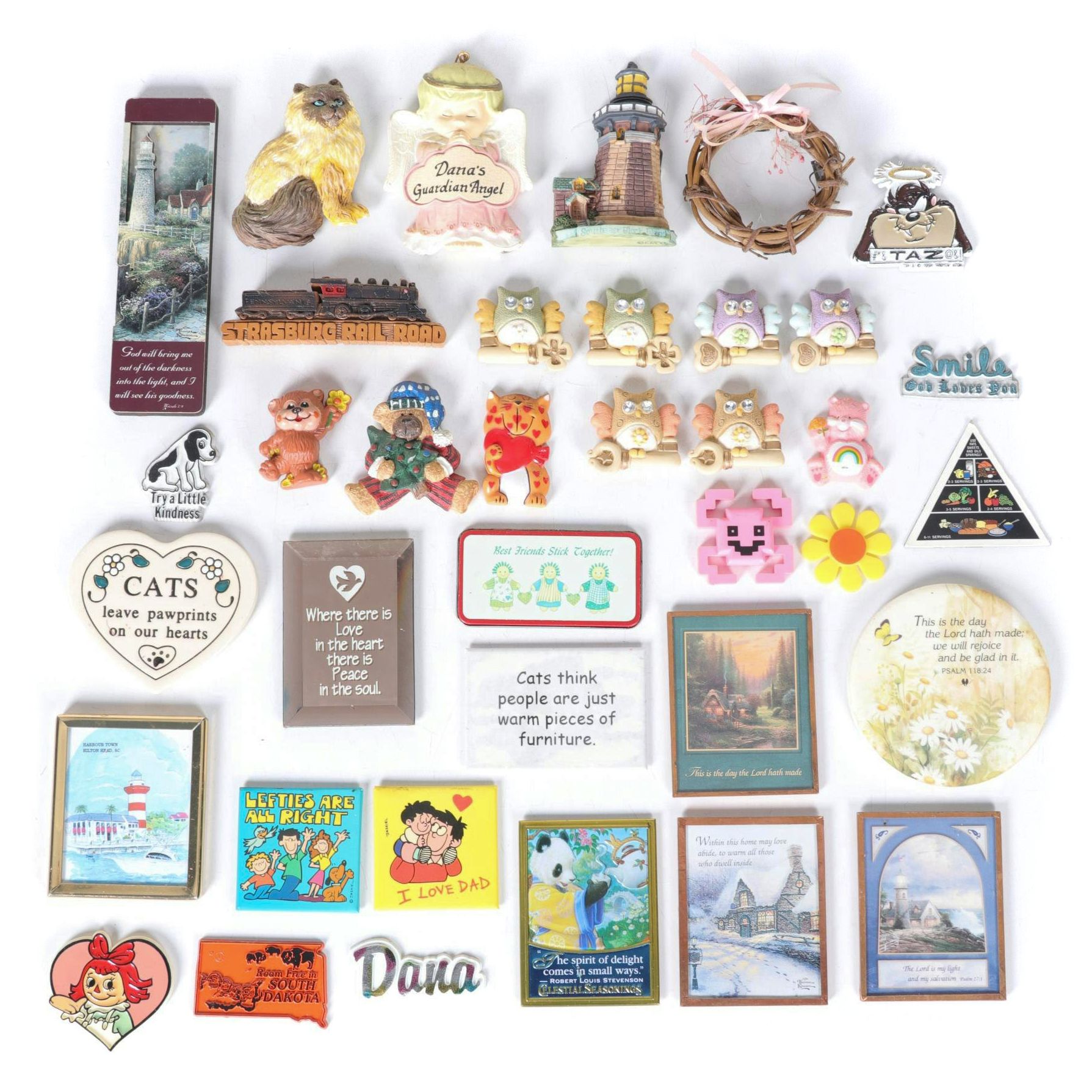 Inspirational and Novelty Refrigerator Magnets Collection