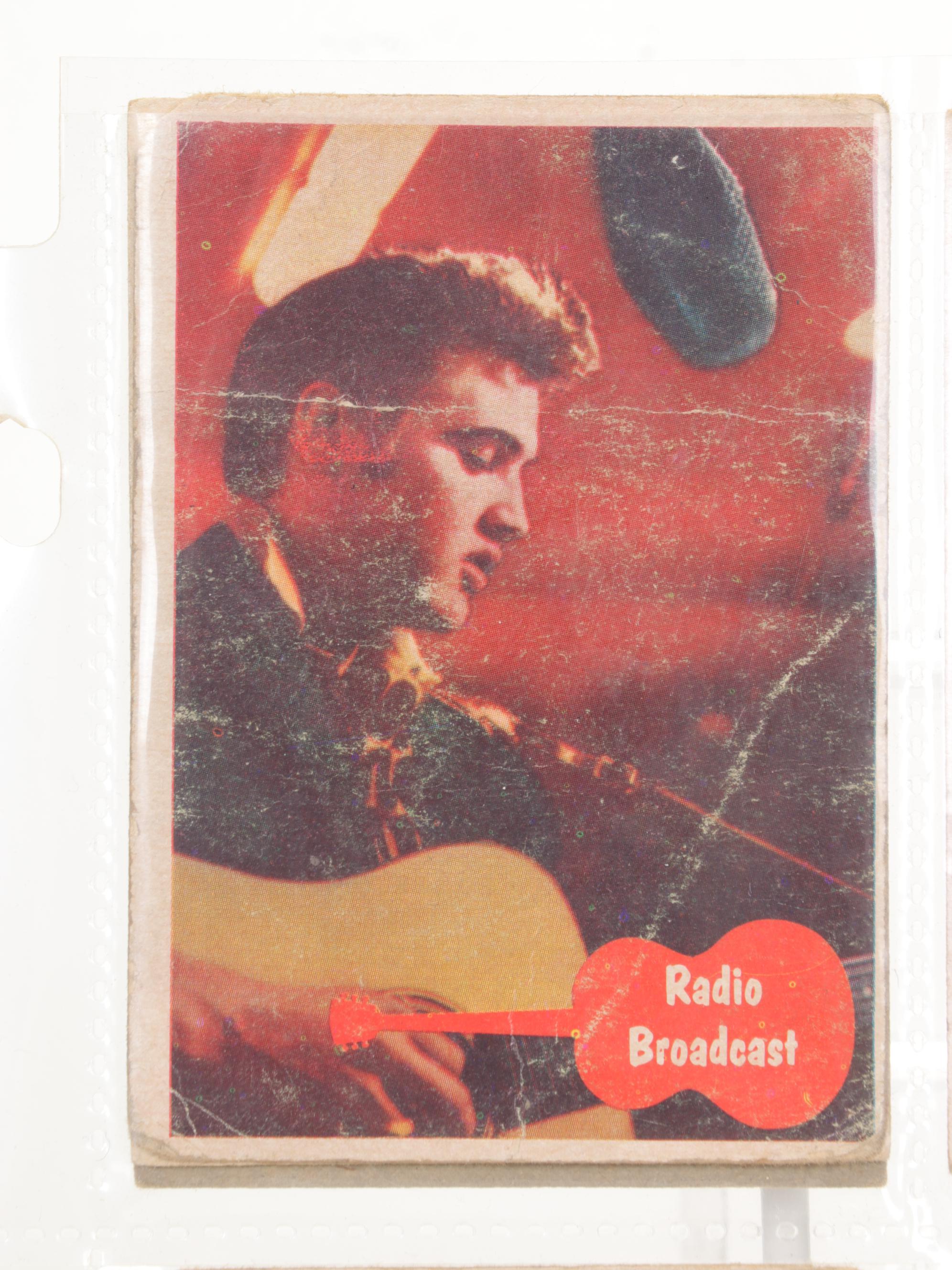 Elvis Presley Trading Cards, 1956