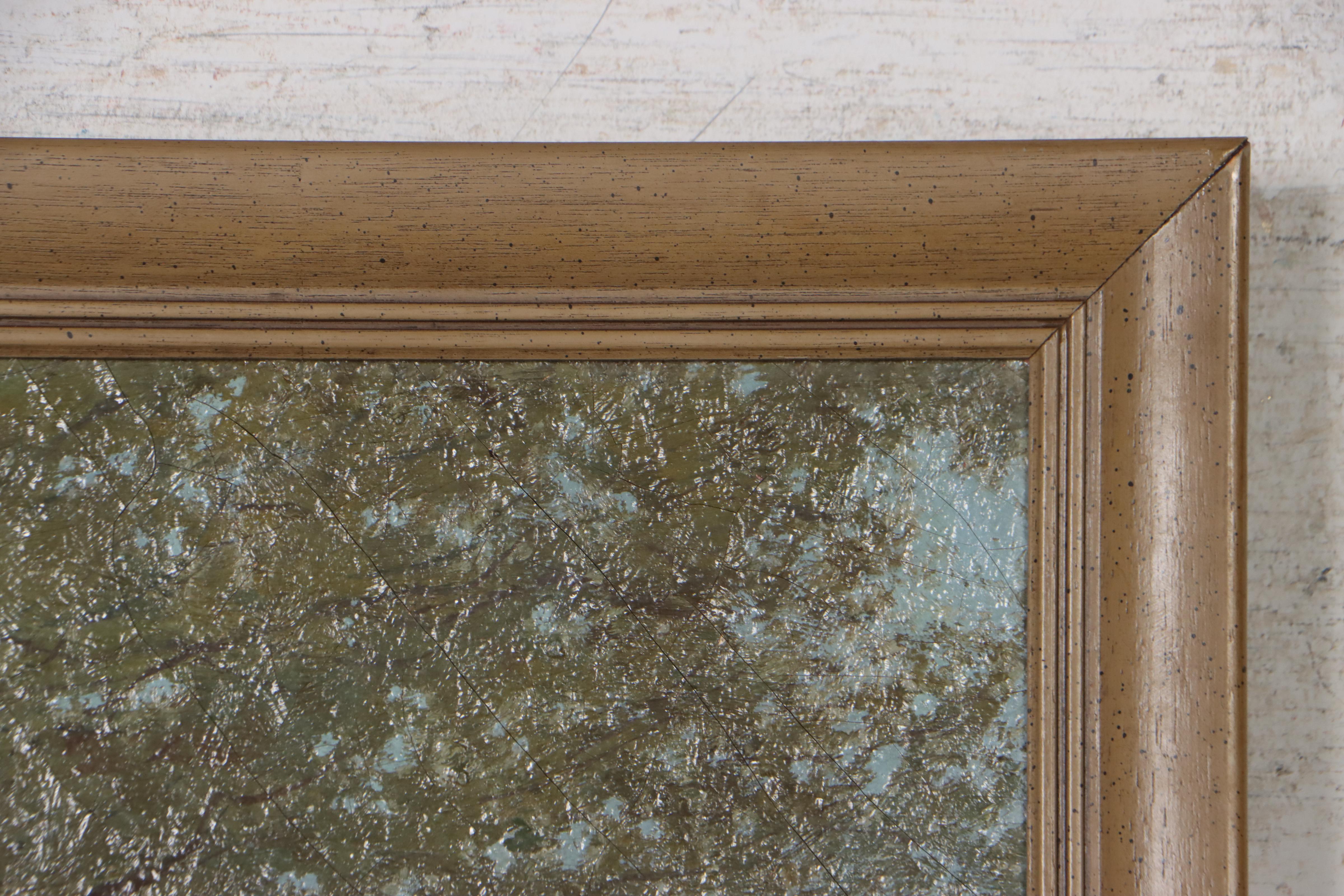 Edward Timothy Hurley Landscape Oil Painting, 1919