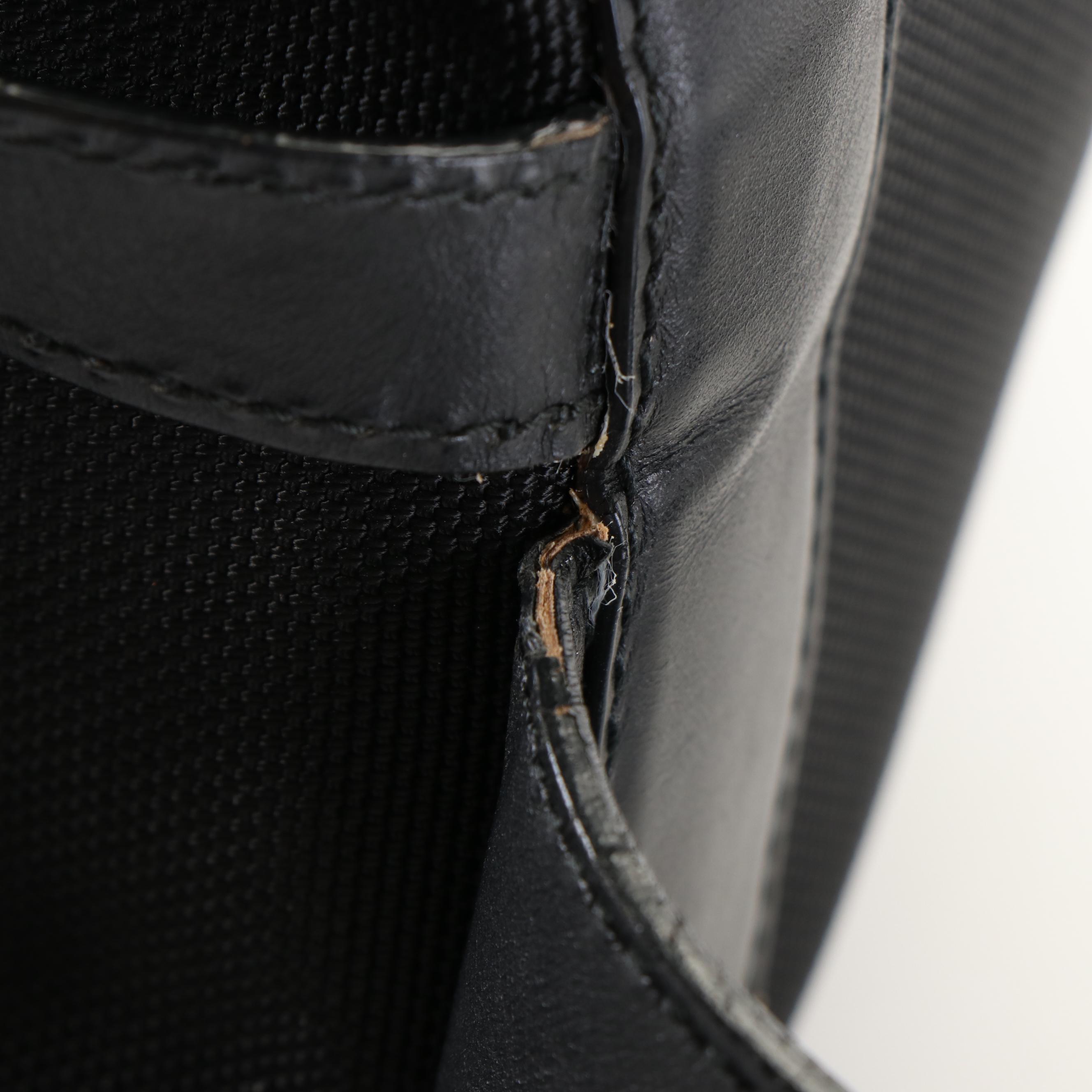 Gucci Sherry Line Backpack in Black Techno Canvas