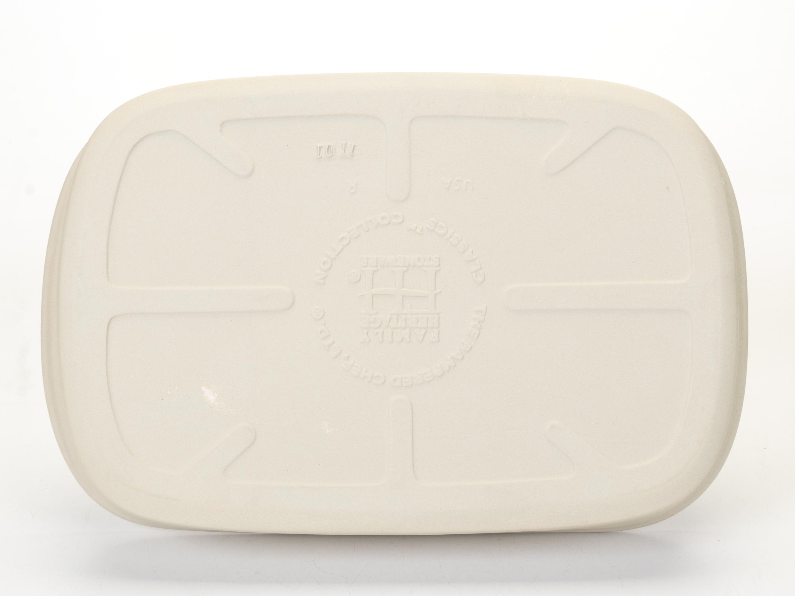 Pampered Chef Stoneware Baking Dish and Lid/Bowl