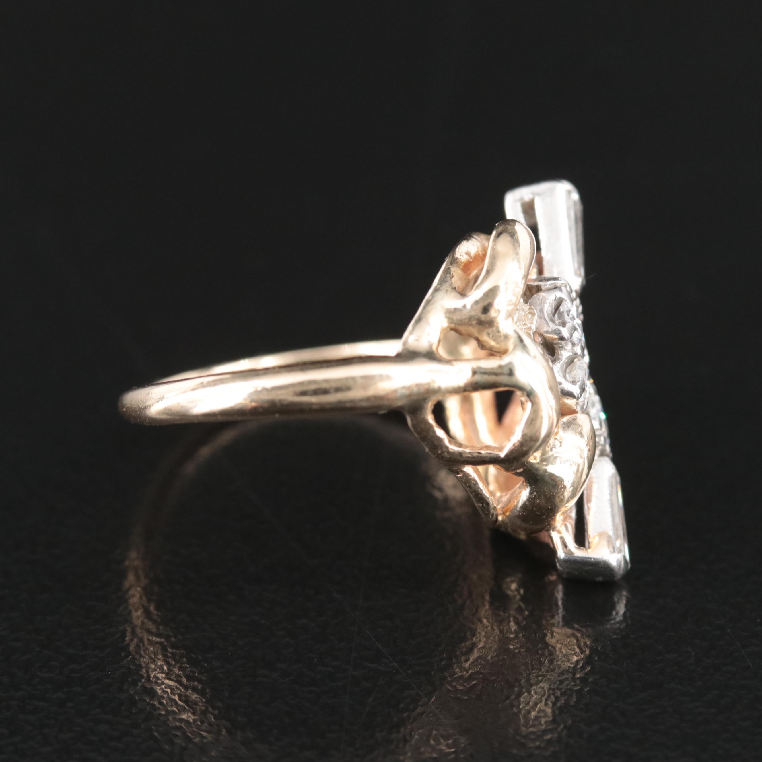 14K 0.49 CTW Diamond Ring