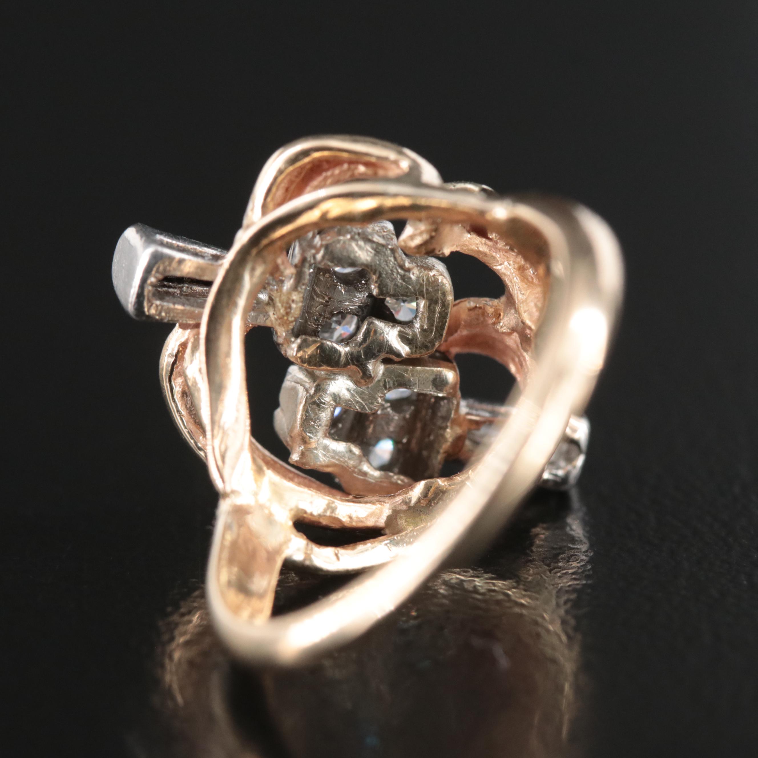 14K 0.49 CTW Diamond Ring