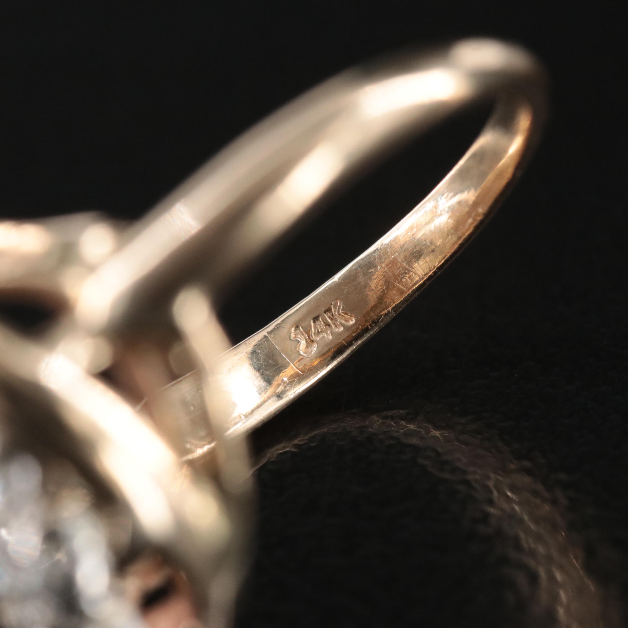 14K 0.49 CTW Diamond Ring