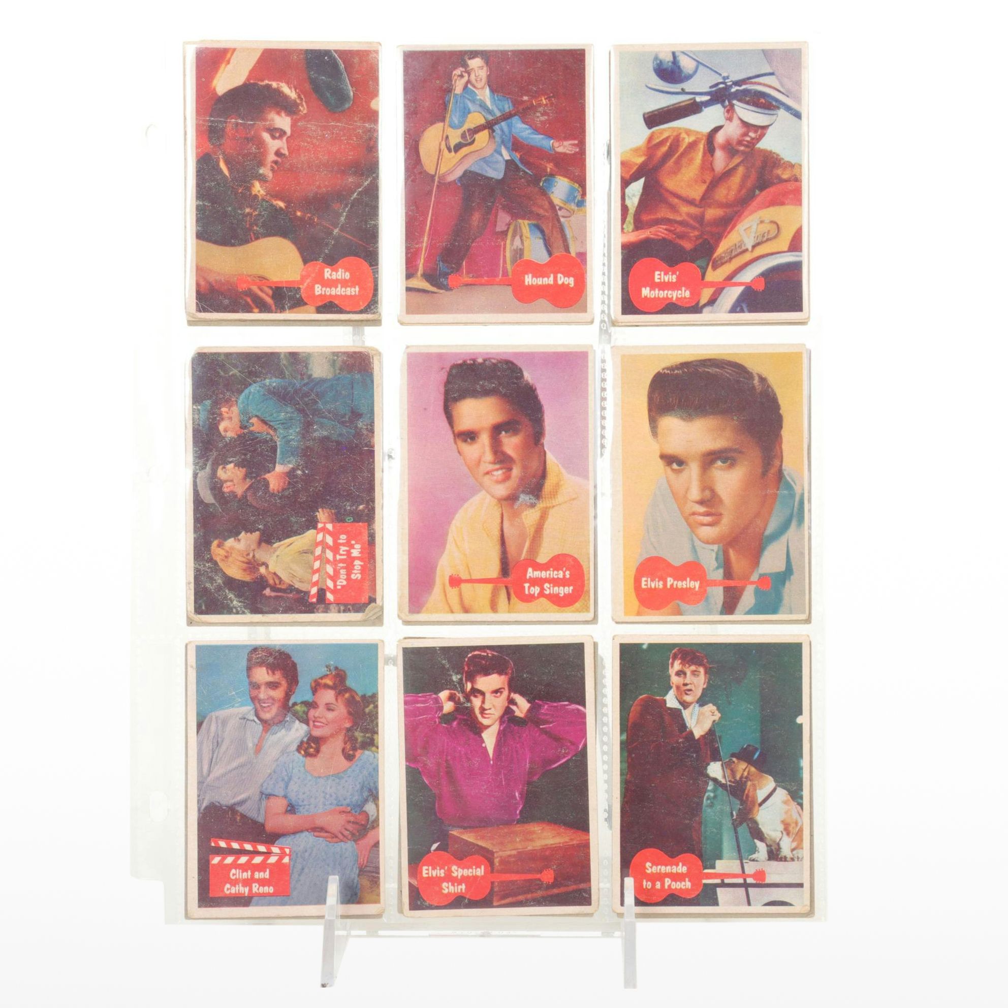 Elvis Presley Trading Cards, 1956