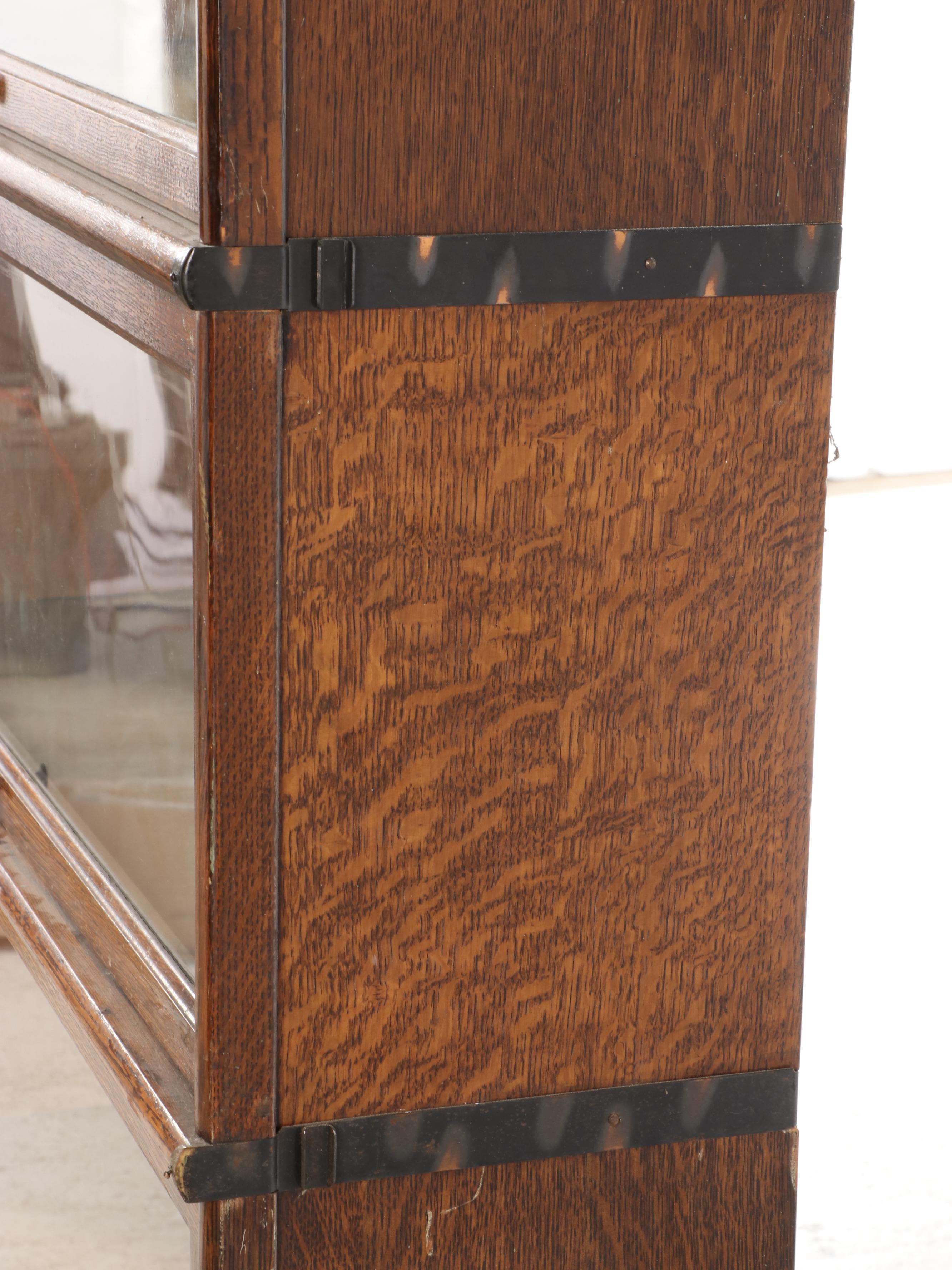 Macey and Globe-Wernicke Seven-Stack Oak Barrister's Bookcase, Early 20th C.